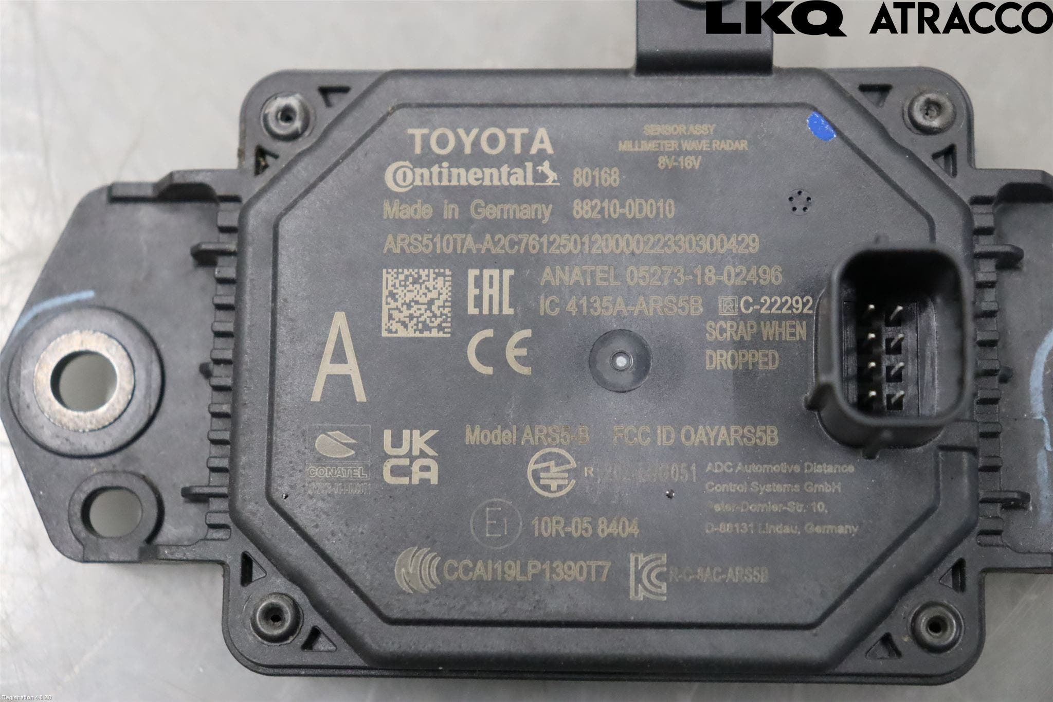 Toyota YARIS CROSS XP21 21- Sensor Adaptiv Farthållare