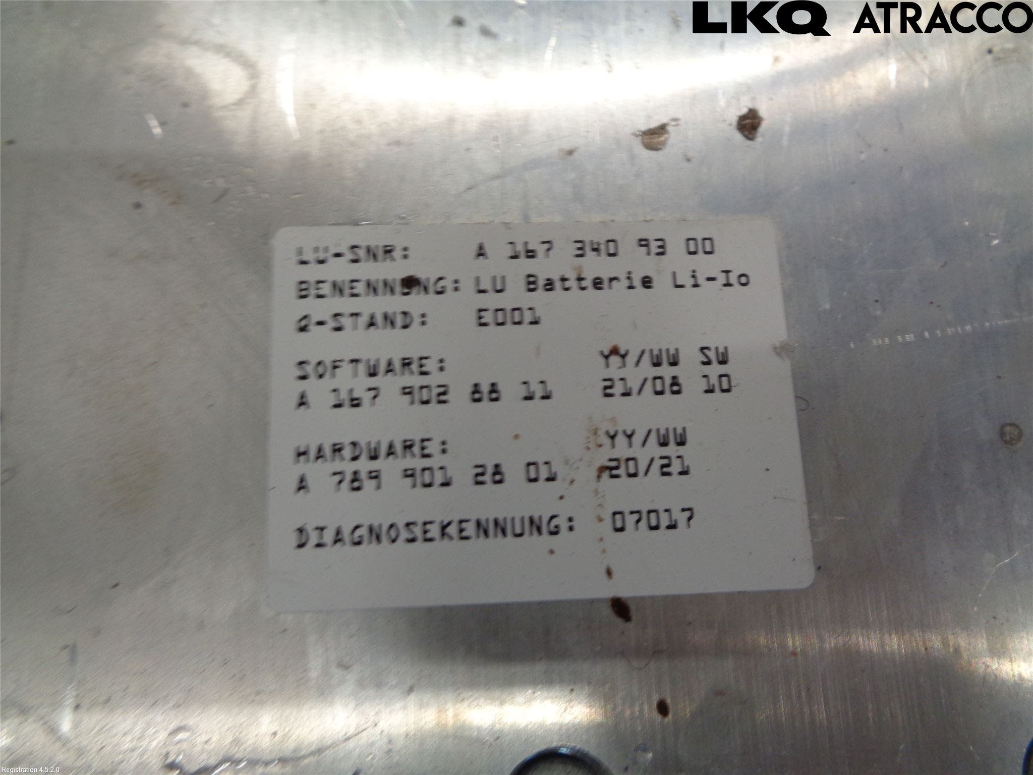 Mercedes-Benz MB GLE-KLASS (W167/V167/C167) 19- Batteri Högspänning