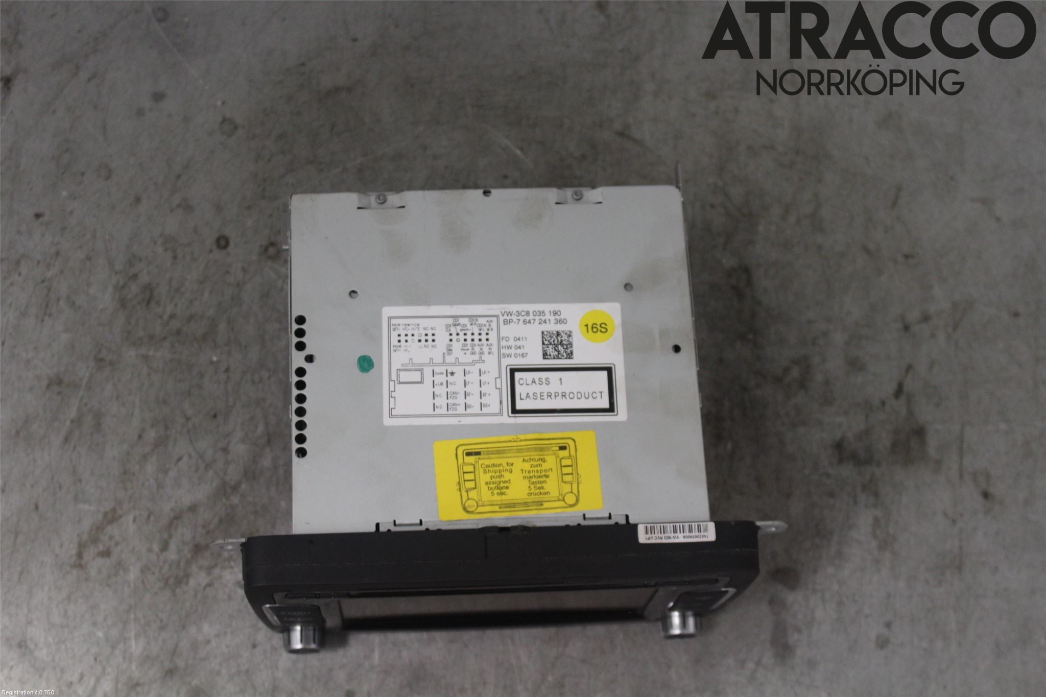 Volkswagen VW PASSAT 11-14 Cd Radio - Multimediapanel