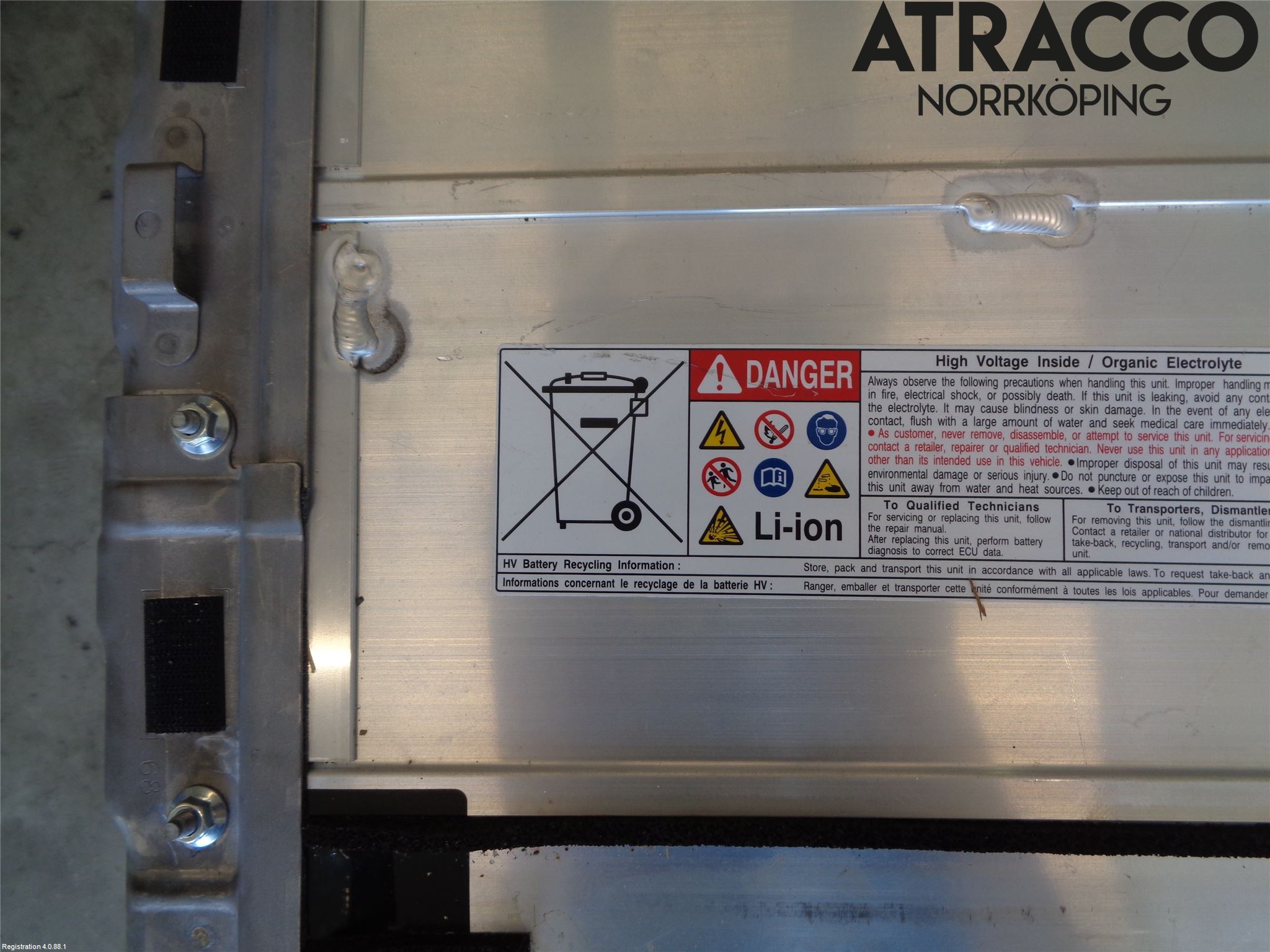 Toyota PRIUS (ZVW50) 16-21 Batteri Högspänning