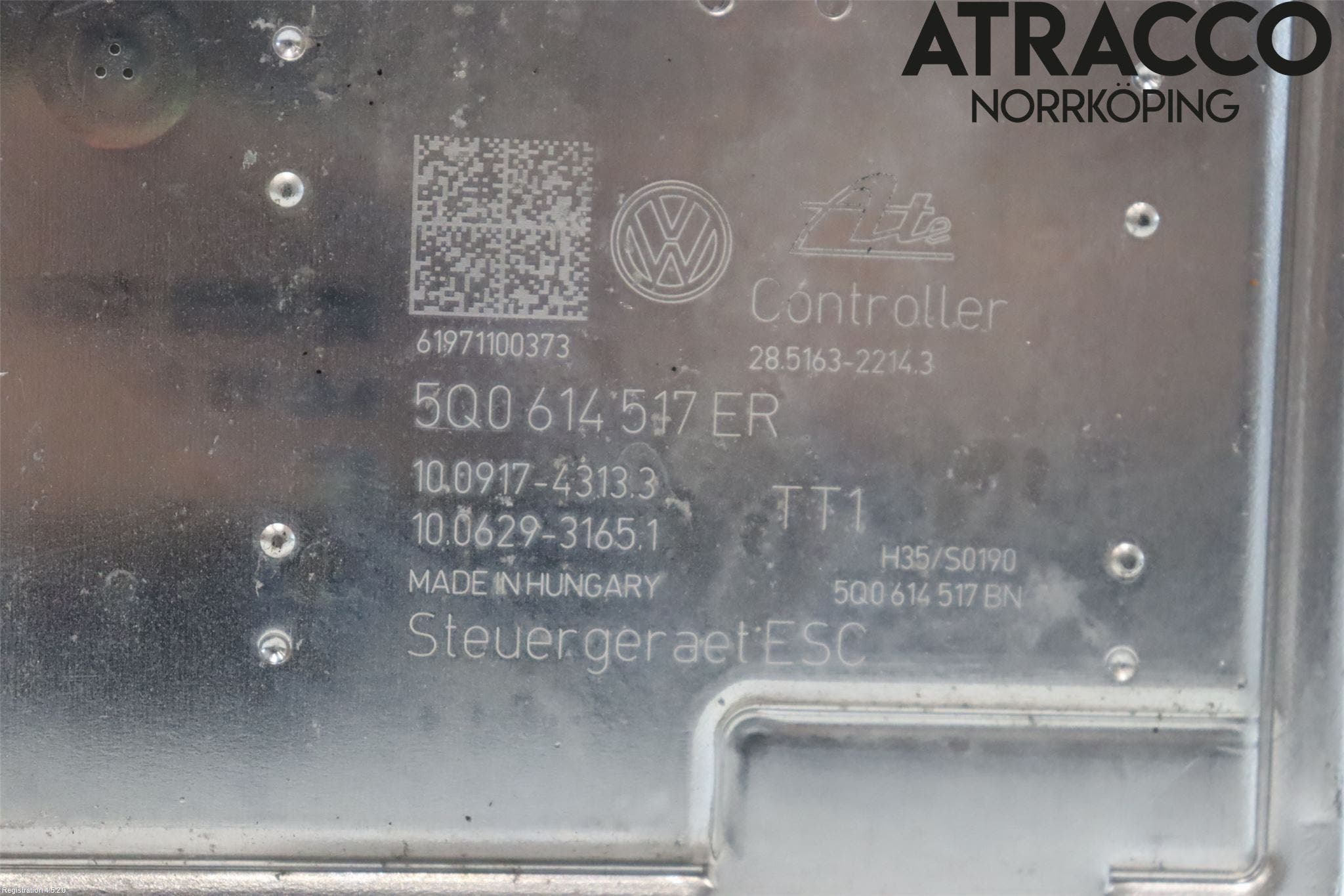 Volkswagen VW GOLF / E-GOLF VII 13-20 Abs Hydraulaggregat