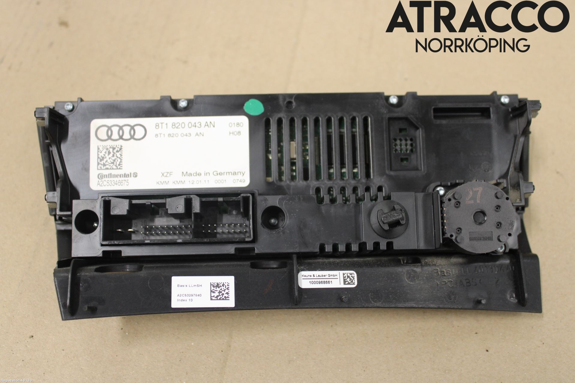 Audi A5 07-16 Värmereglage