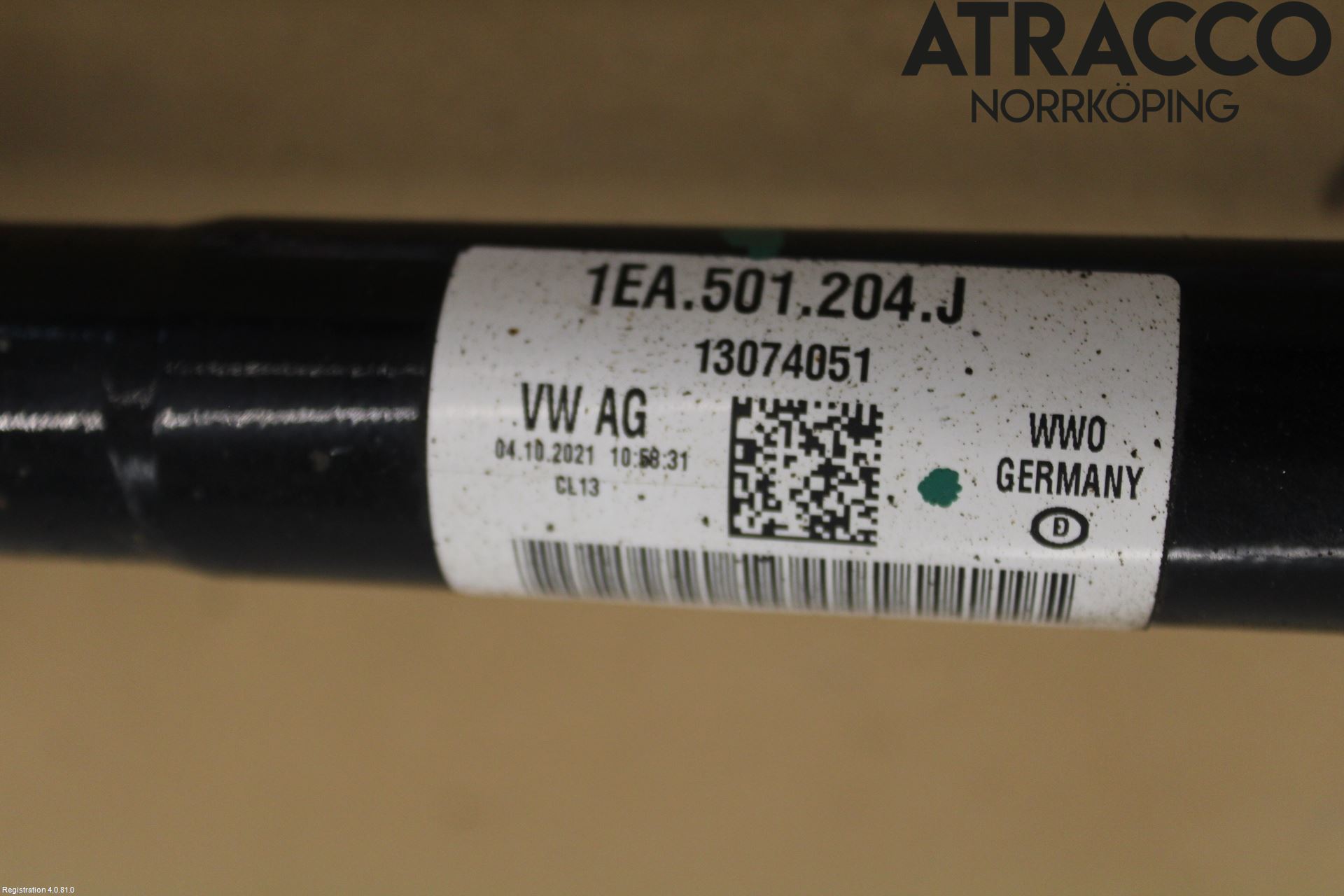 Volkswagen VW ID.4 21- Drivaxel Bak Höger