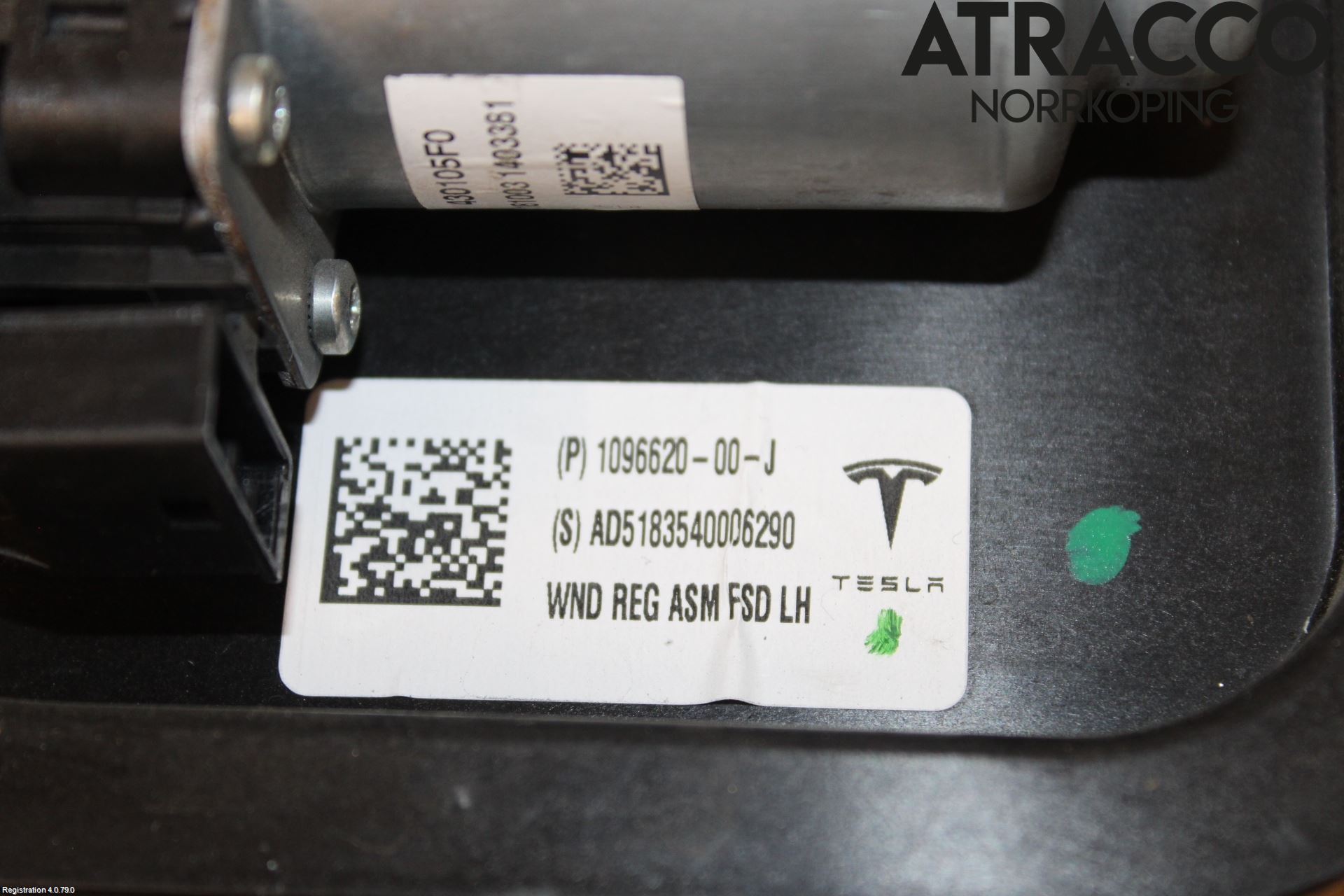 Tesla MODEL 3 17- Fönsterhiss El Kompl