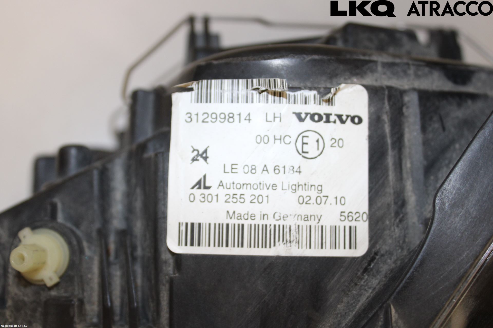 Volvo C30 07-10 Strålkastare Vänster