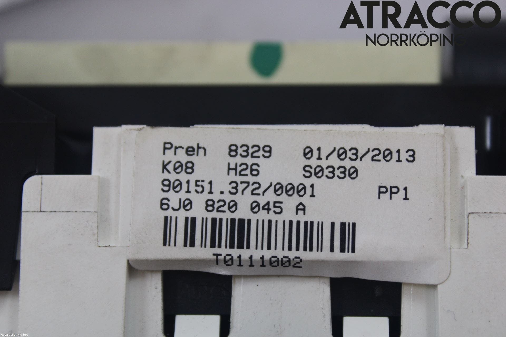 Seat IBIZA IV 08-16 Värmereglage