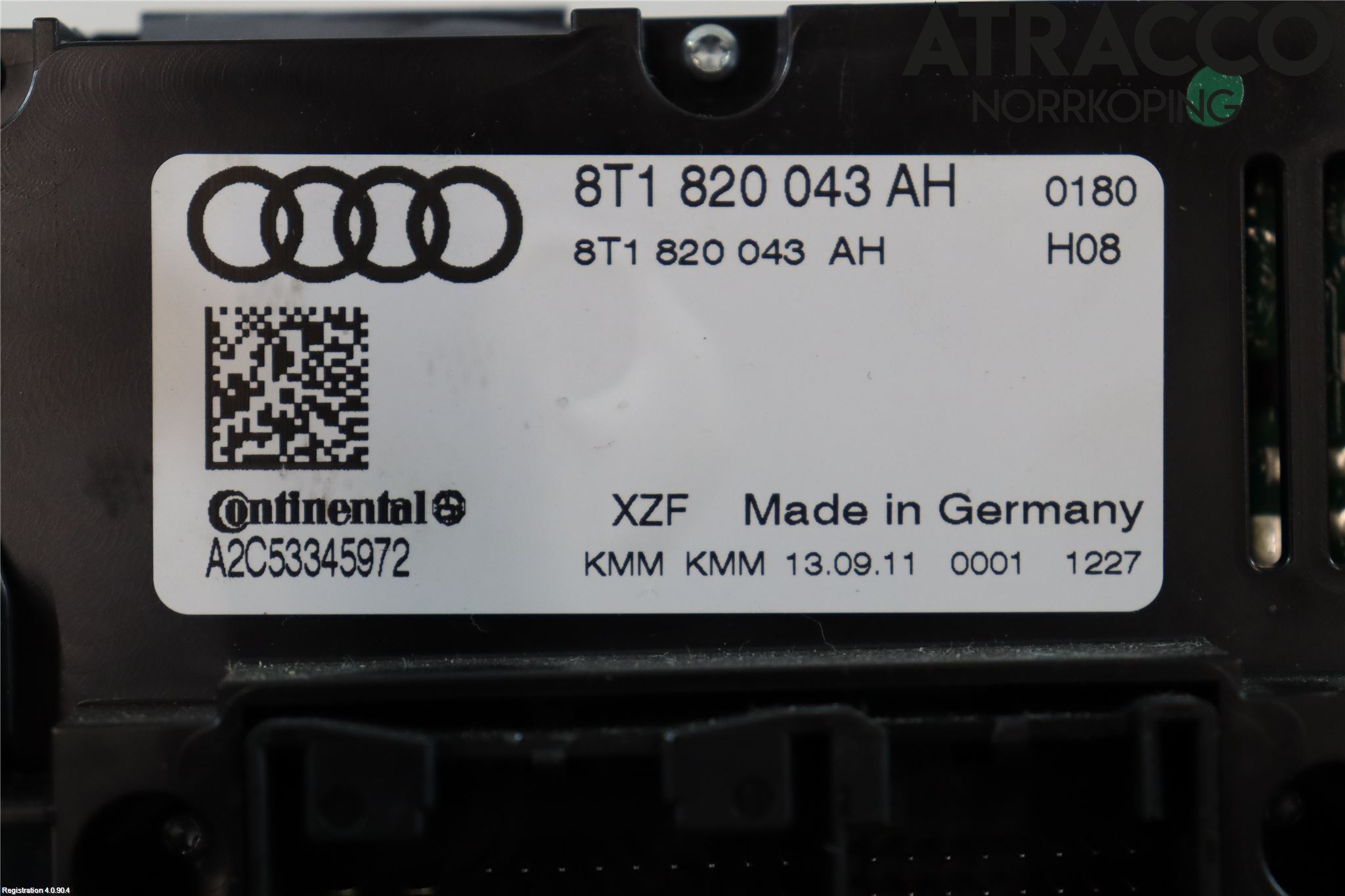 Audi A4/S4 08-11 Värmereglage