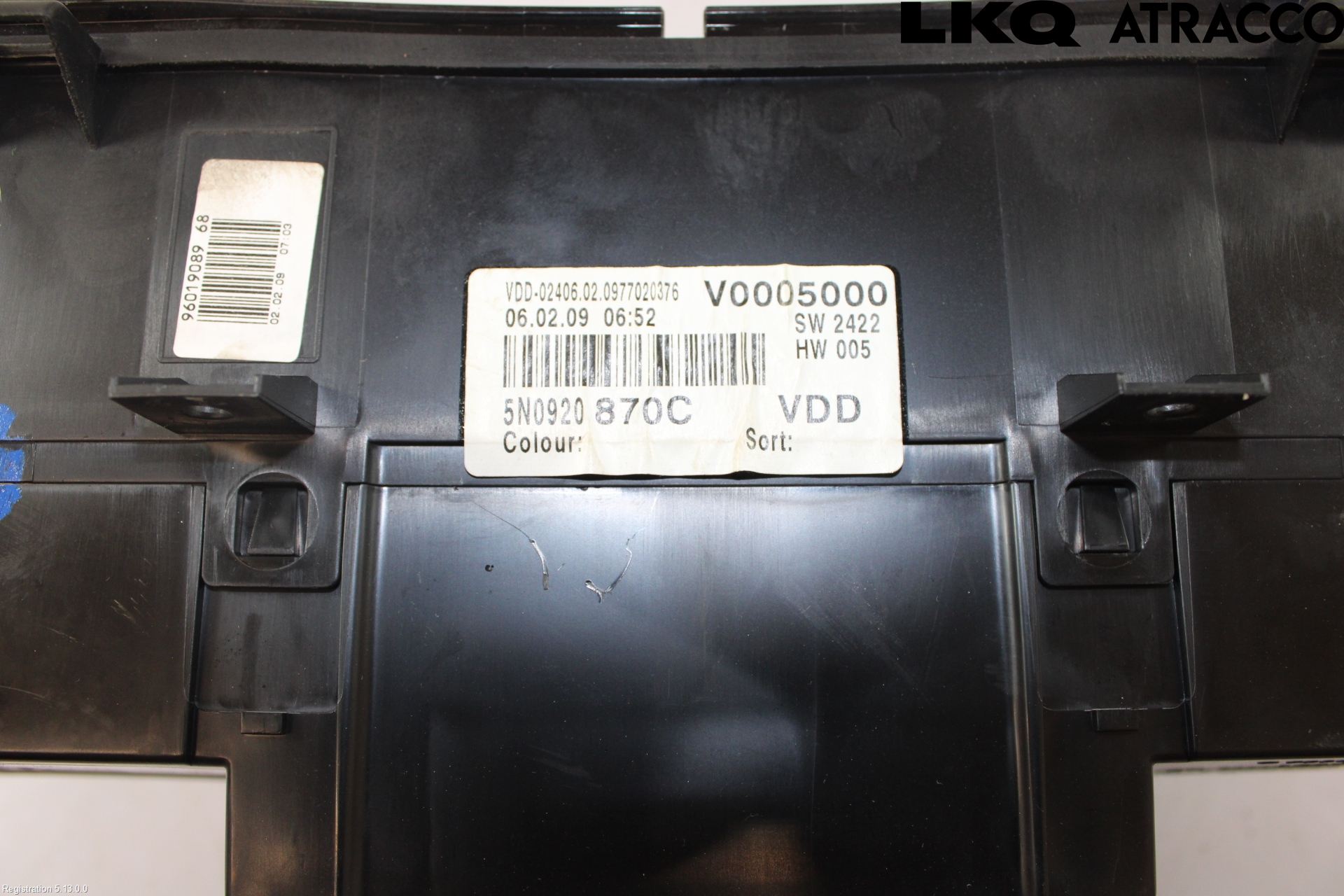 Volkswagen VW TIGUAN 07-16 Instrument Komb