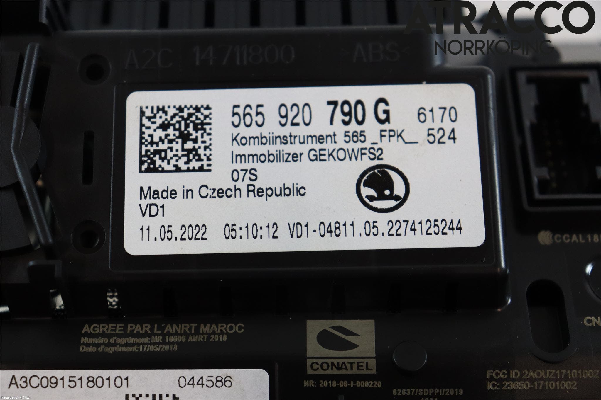 Skoda KODIAQ 17-24 Instrument Komb