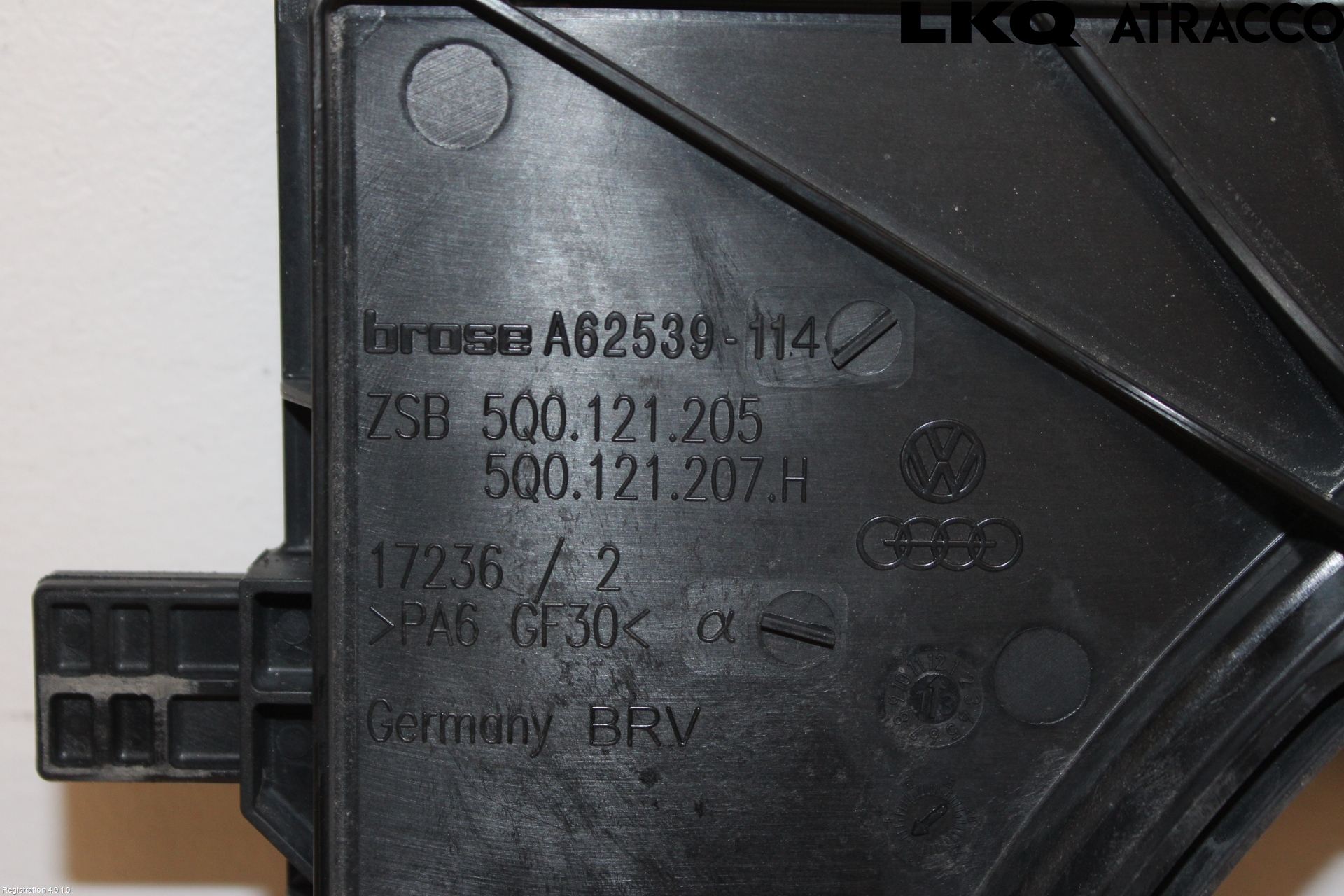 Audi A3/S3 8V 13-20 Kylfläkt El