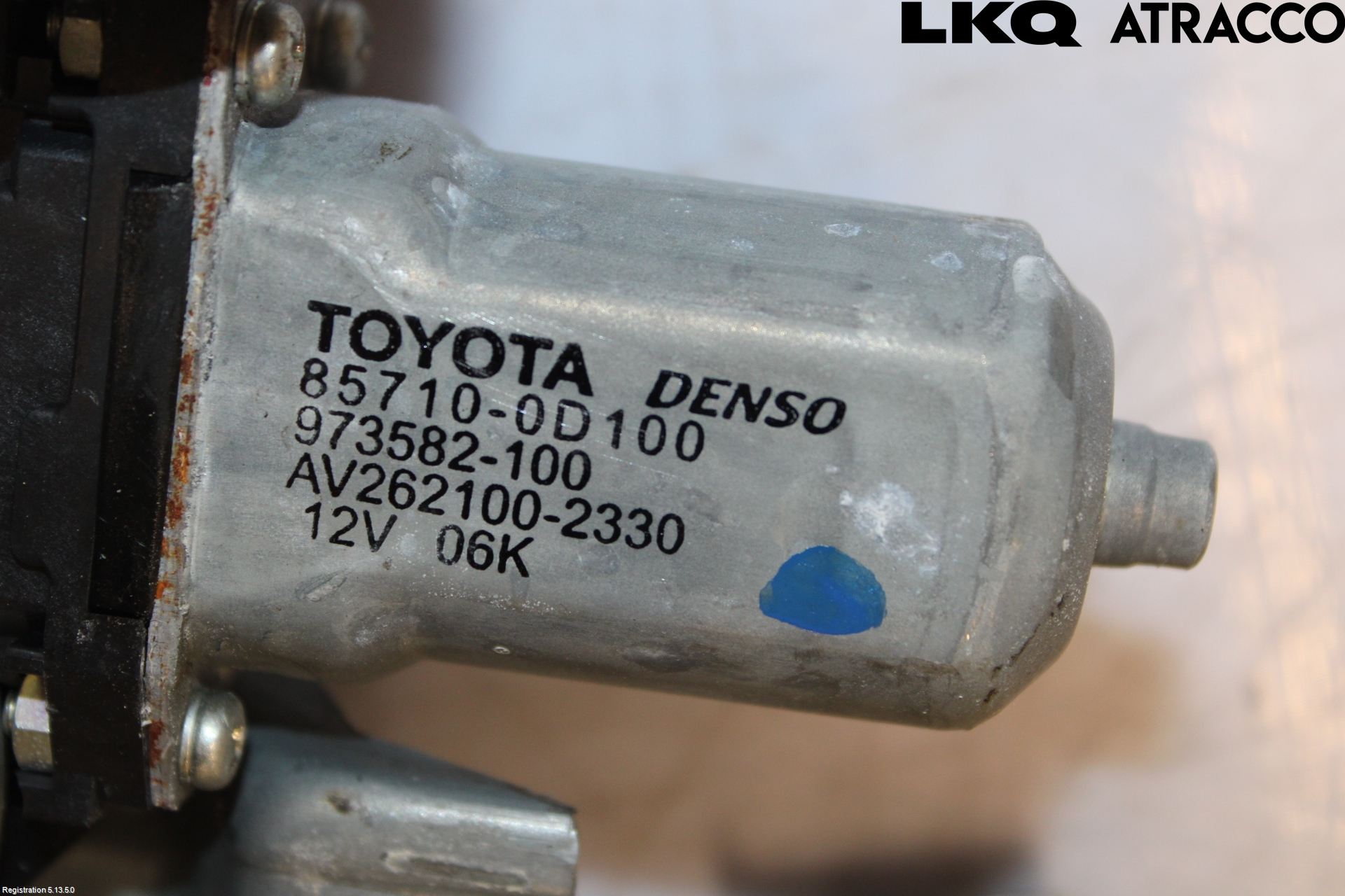 Toyota AURIS 07-09 Fönsterhiss El Kompl