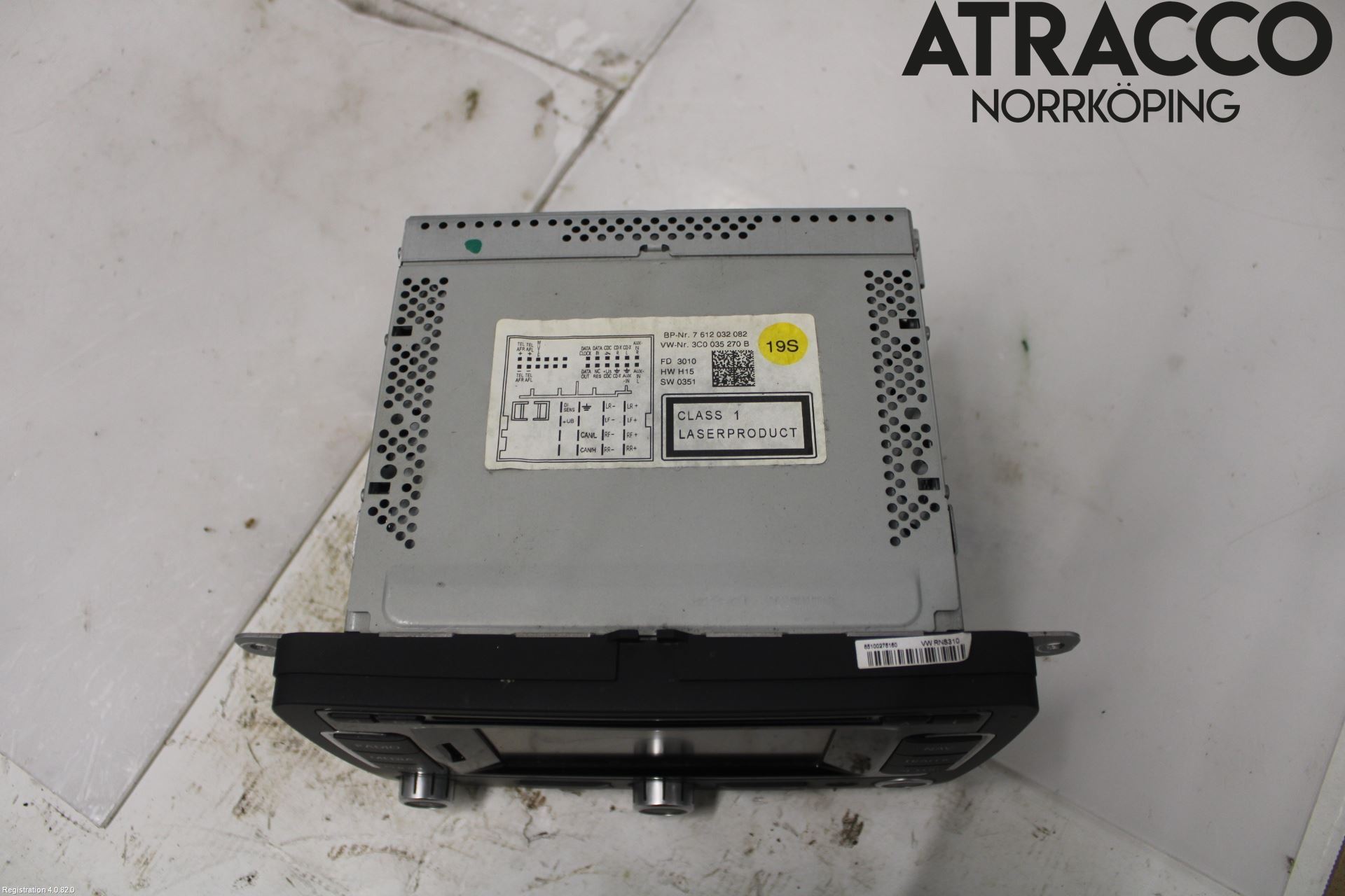 Volkswagen VW GOLF VI 09-13 Cd Radio - Multimediapanel