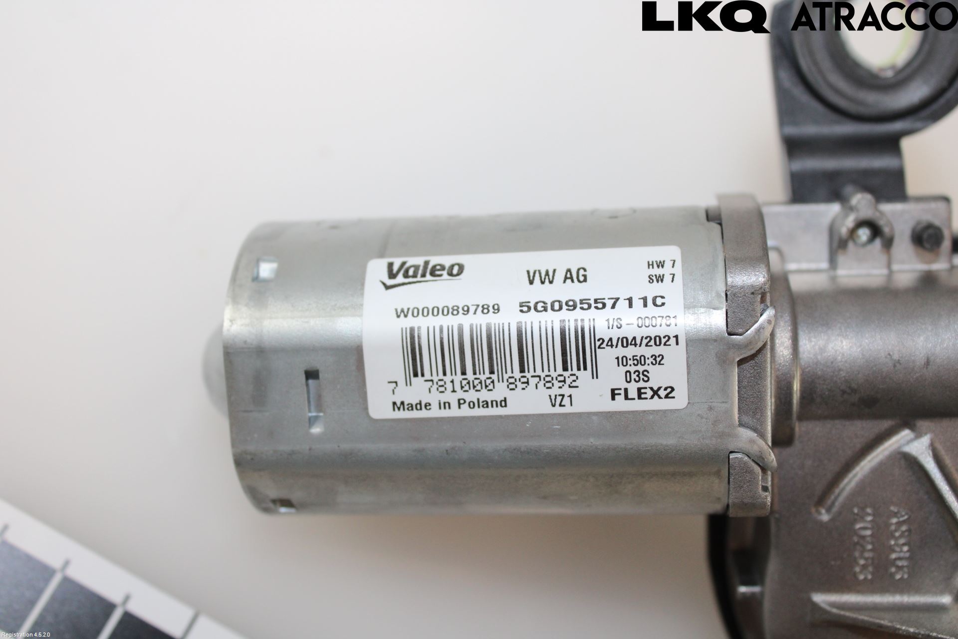 Skoda SCALA 19- Torkarmotor Baklucka