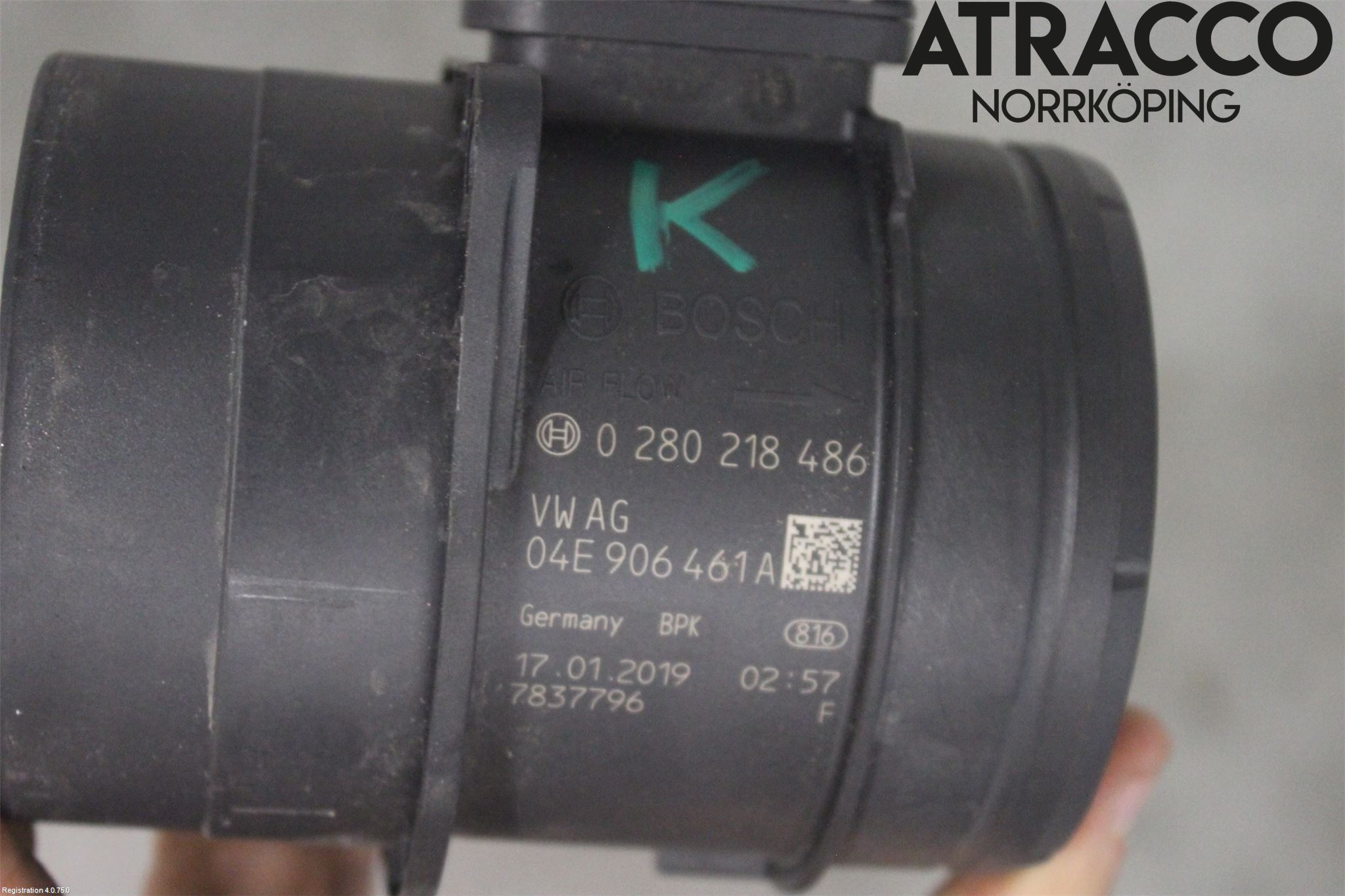 Audi A6 F2/C8 19- Injluftmassamätare