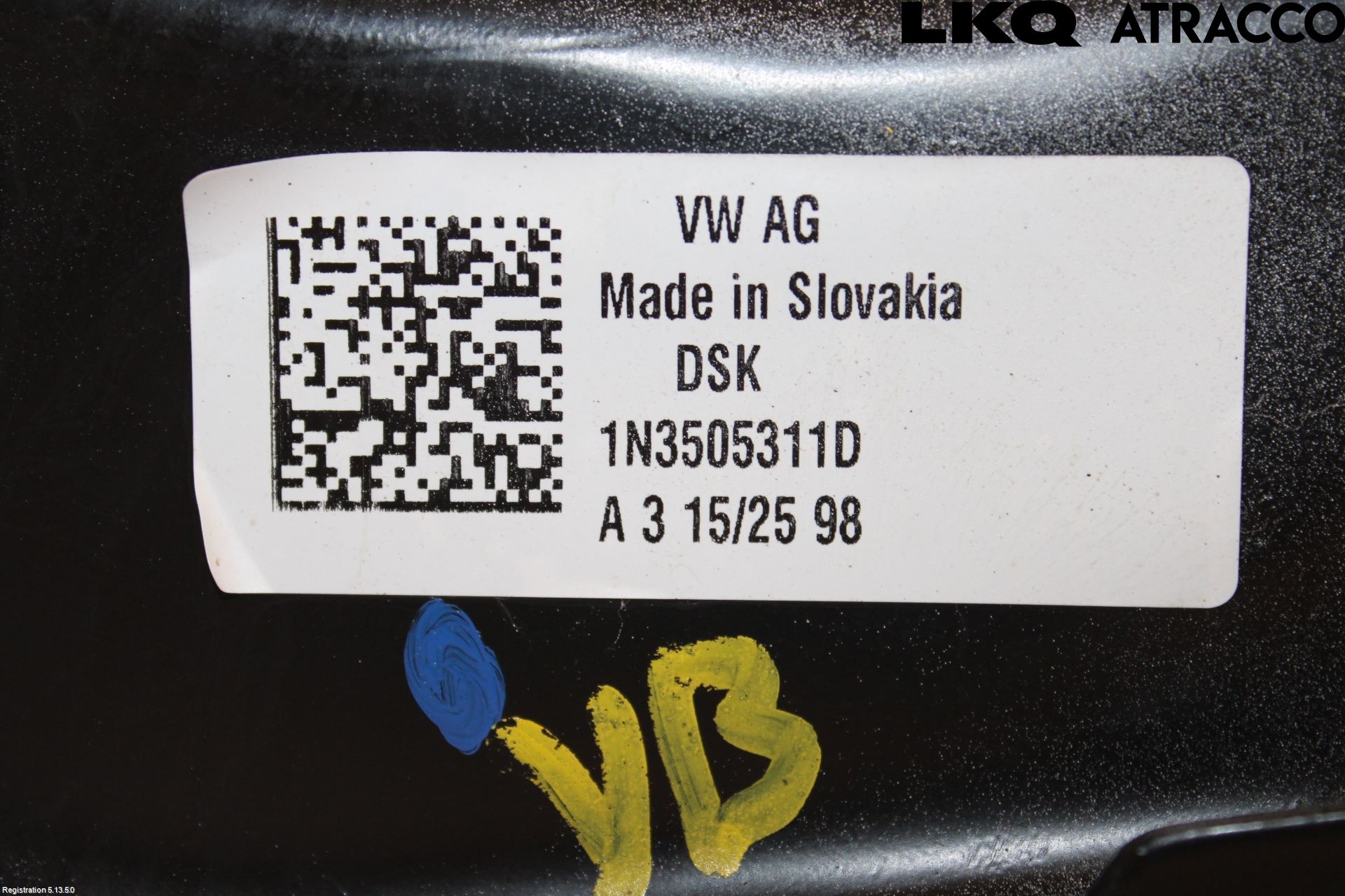 Volkswagen VW ID BUZZ/CARGO 22- Bärarm Bak Vänster
