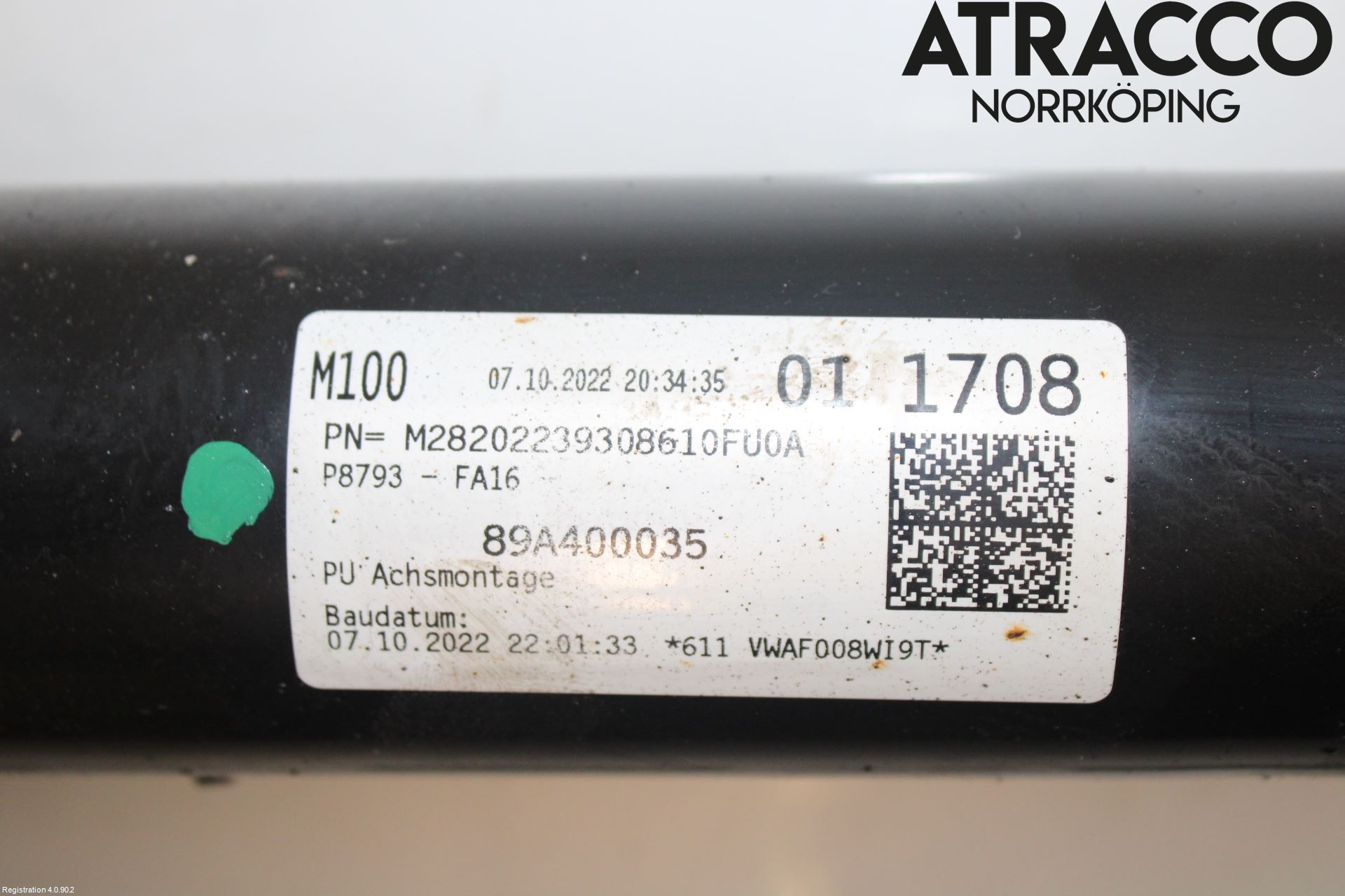 Audi Q4 E-TRON FZ 22- Fjäderben Fram Höger