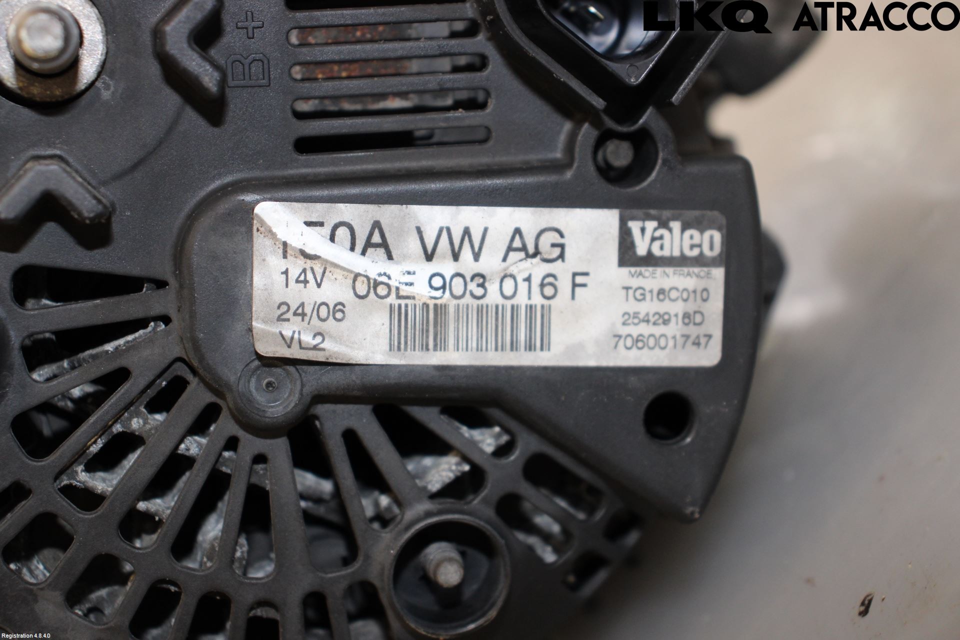 Audi A6/S6     05-11 Generator