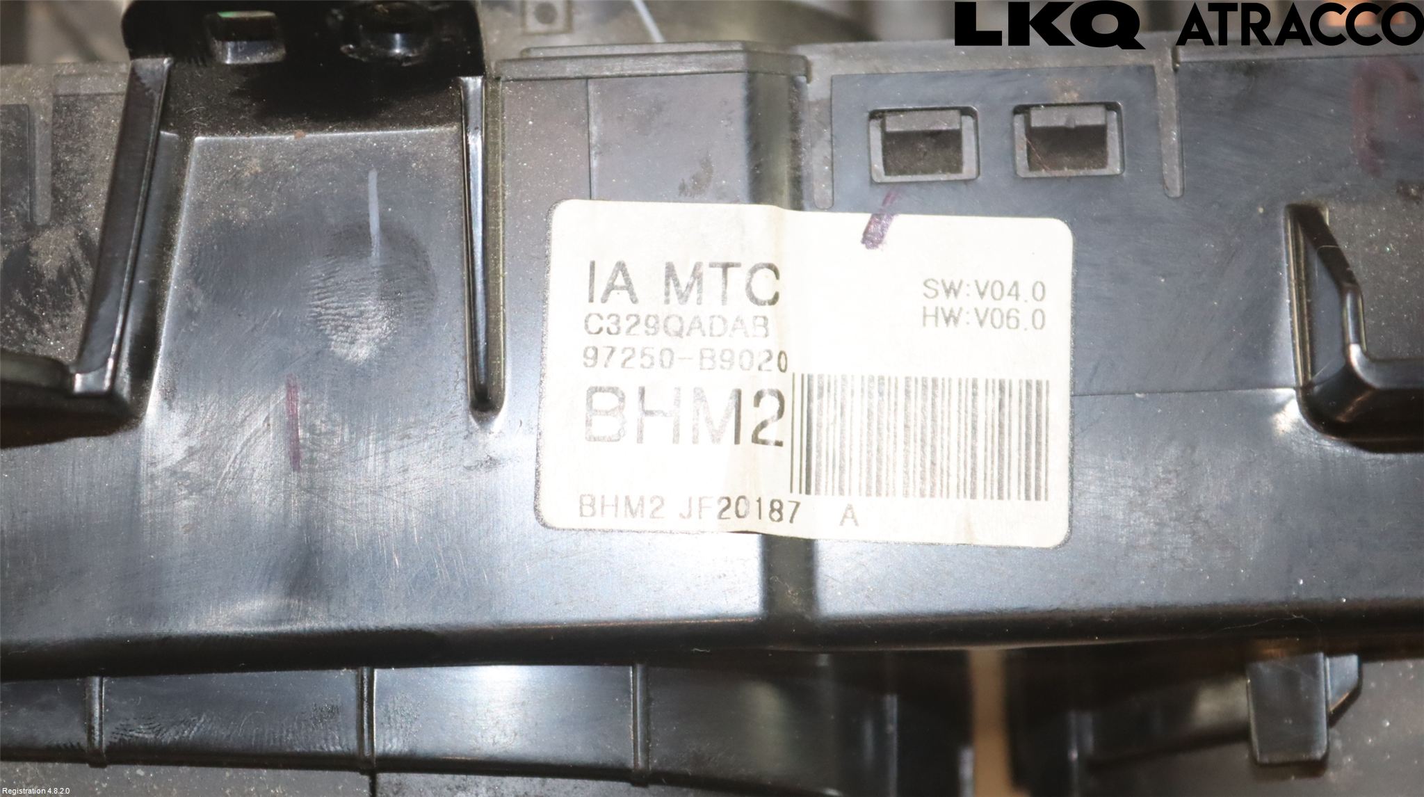 Hyundai i10 BA 14-16 Värmereglage