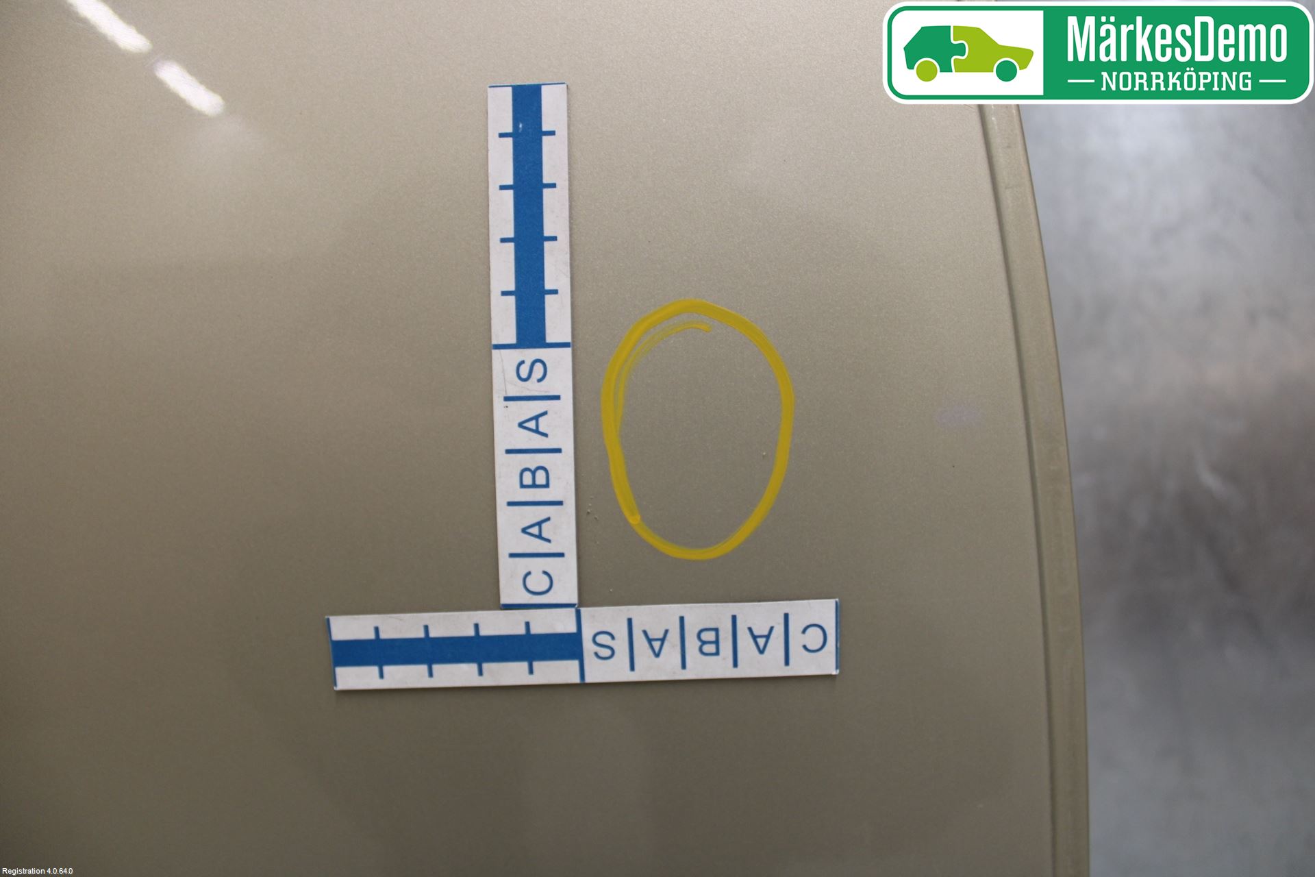 Citroen C4 I   05-10 Dörr Bak Höger