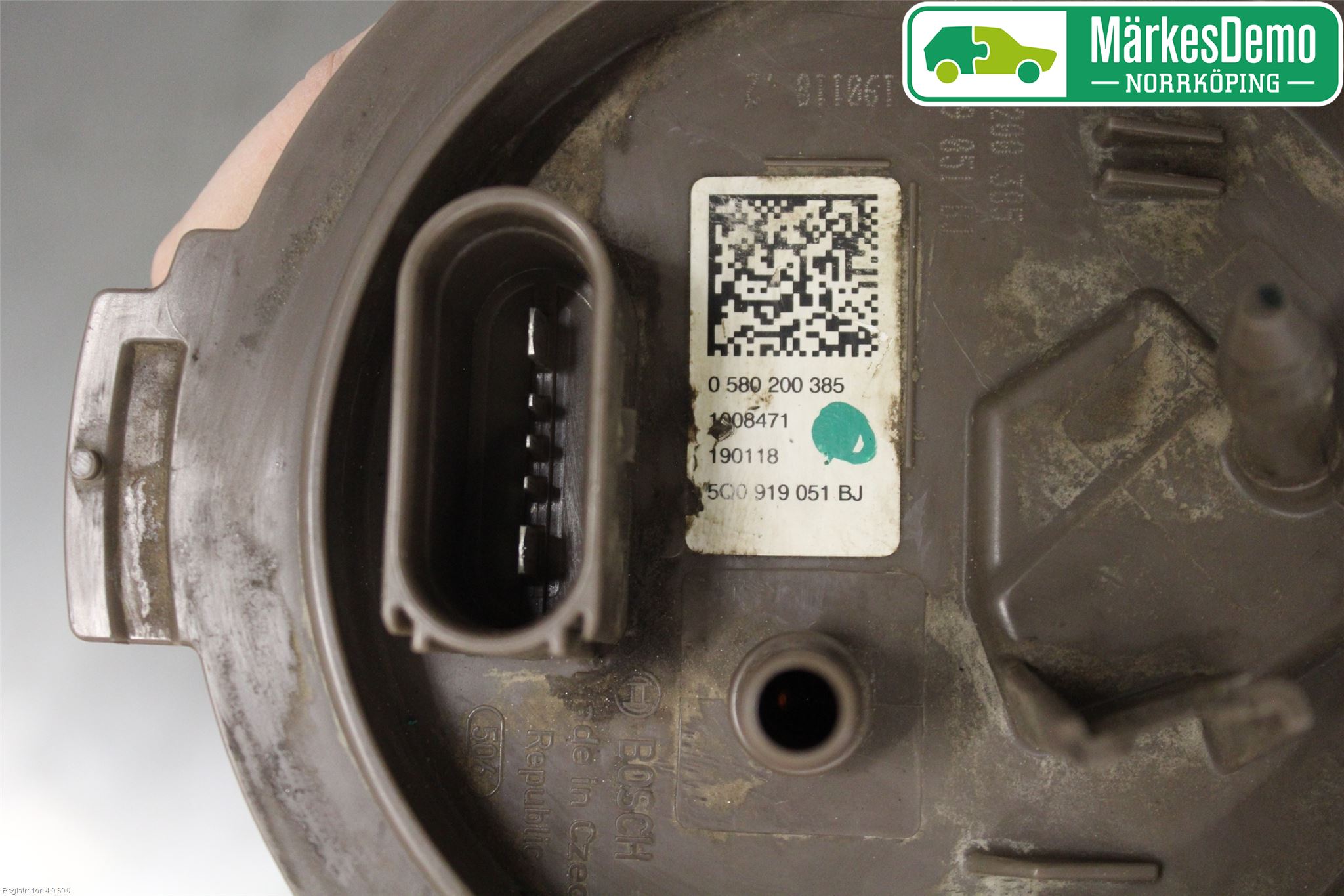 Volkswagen VW GOLF / E-GOLF VII 13-20 Bränslepump El