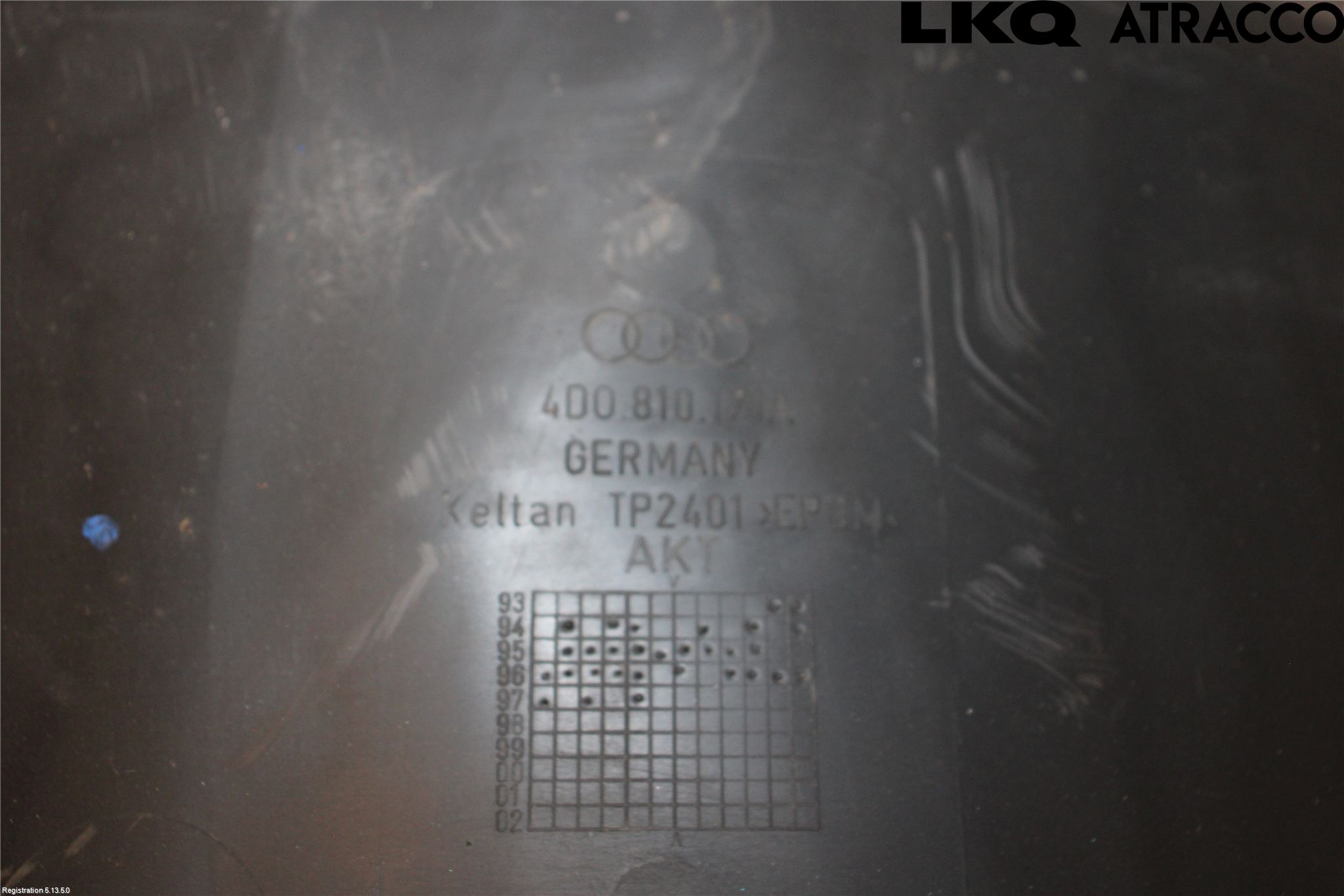 Audi A8/S8 4D 94-02 Skärm Inner