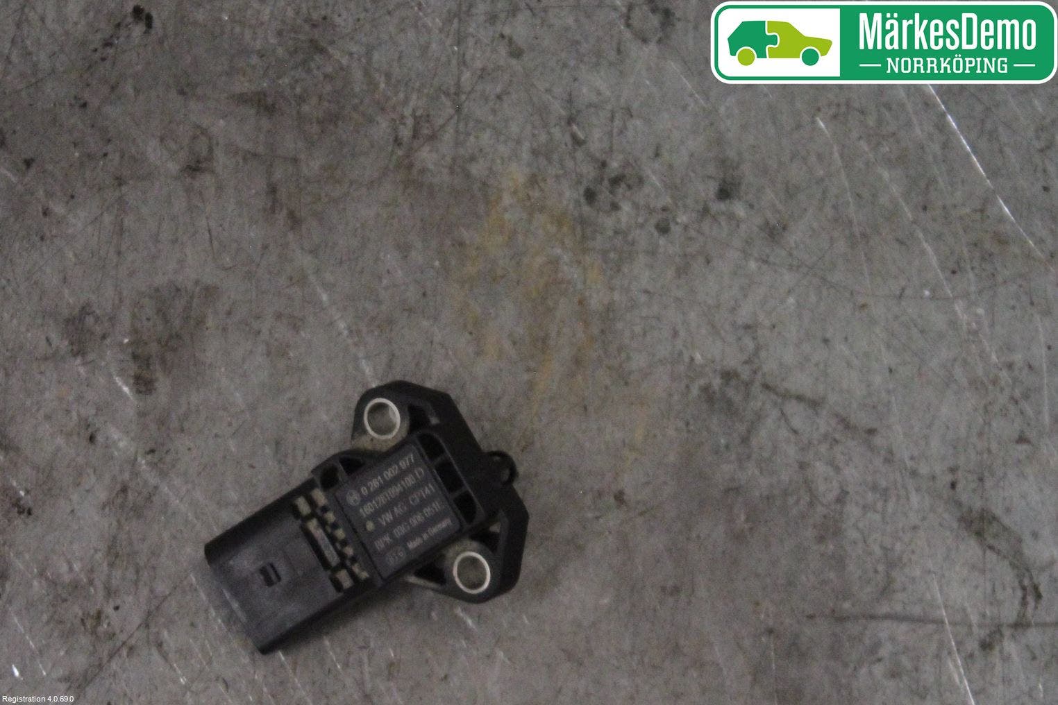 Volkswagen VW GOLF / E-GOLF VII 13-20 Givare Laddluftstryck