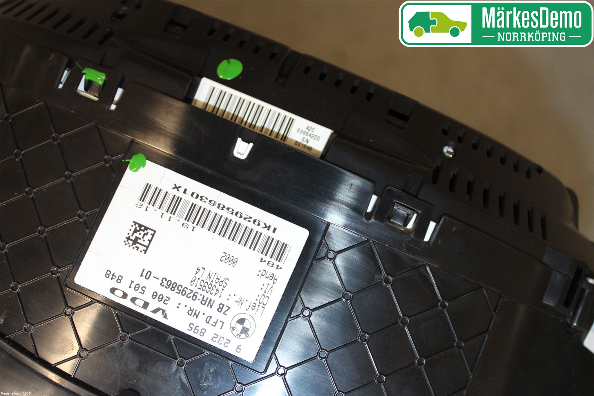 BMW 3 F30/F31/F80 12-19 Instrument Komb