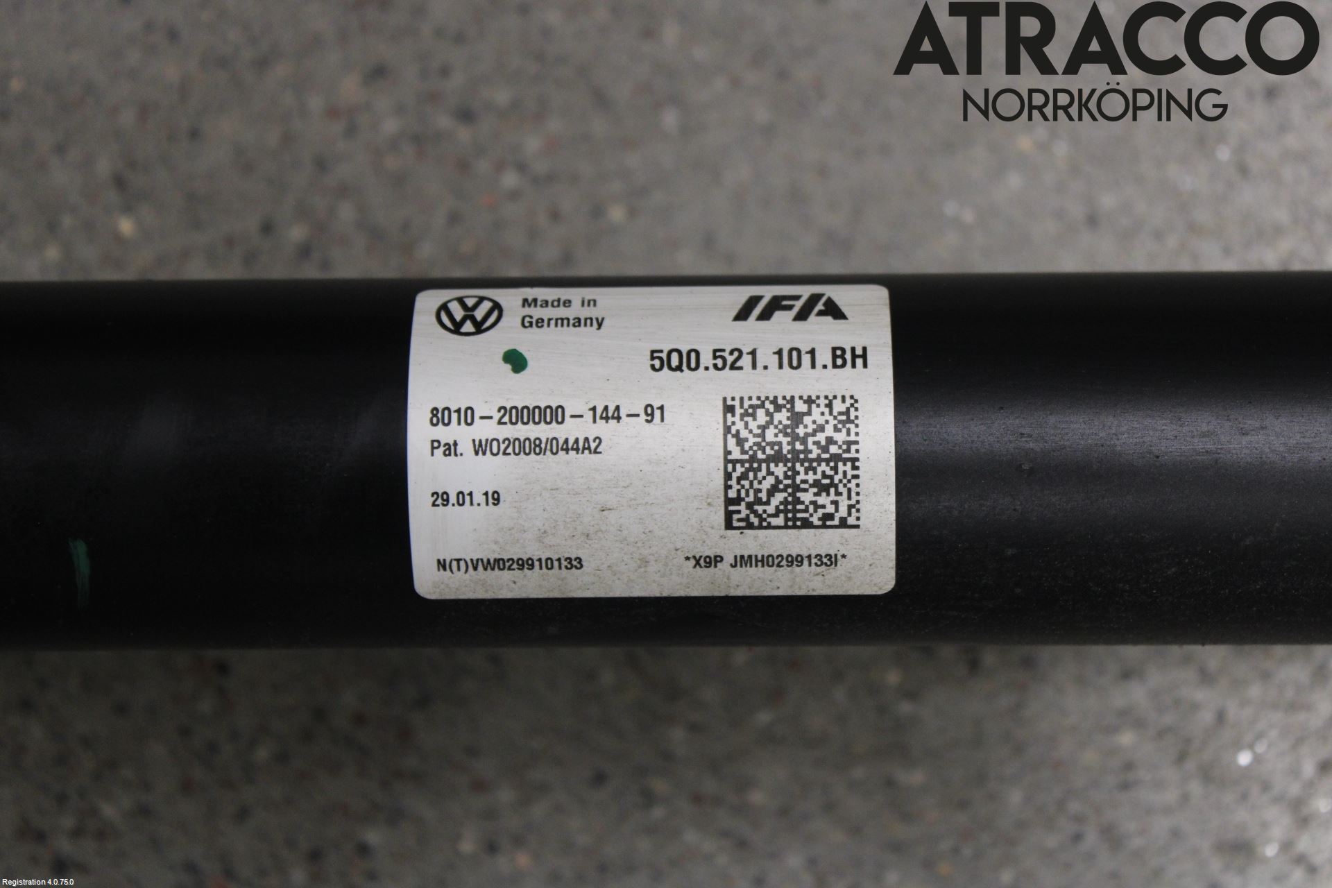 Volkswagen VW T-ROC 18- Mellanaxel Komp