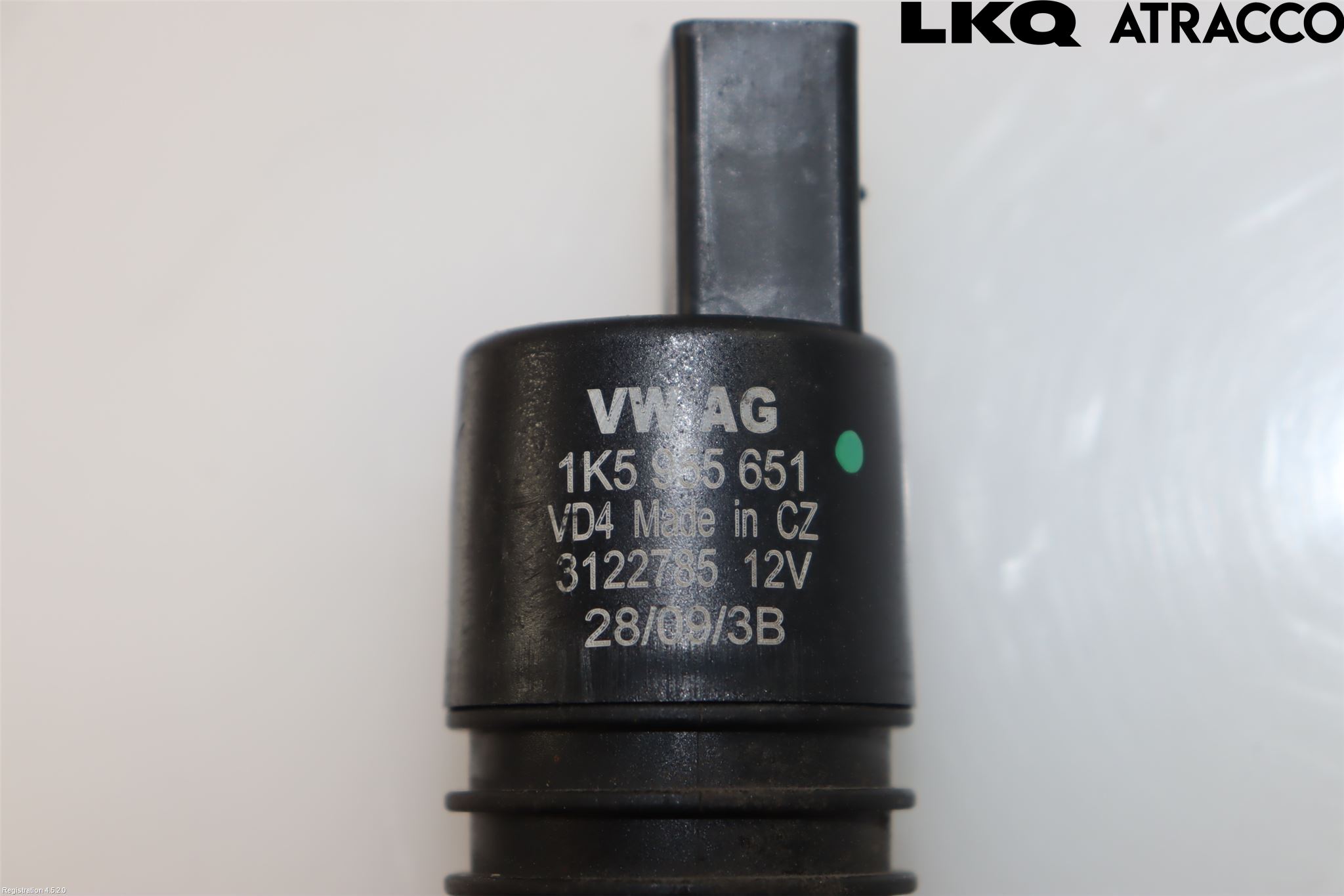 Volkswagen VW PASSAT 05-11 Spolarpump Vindruta