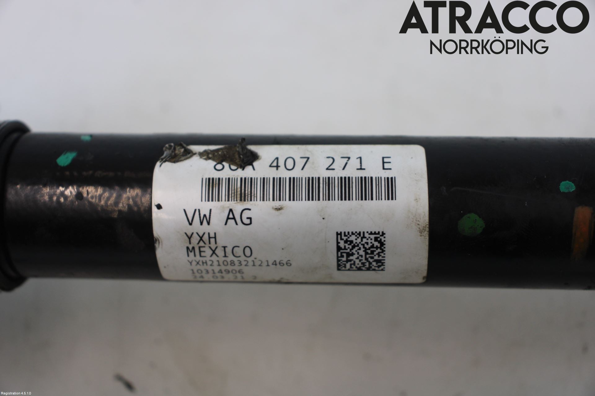 Audi Q5/SQ5 17- Drivaxel Fram Höger