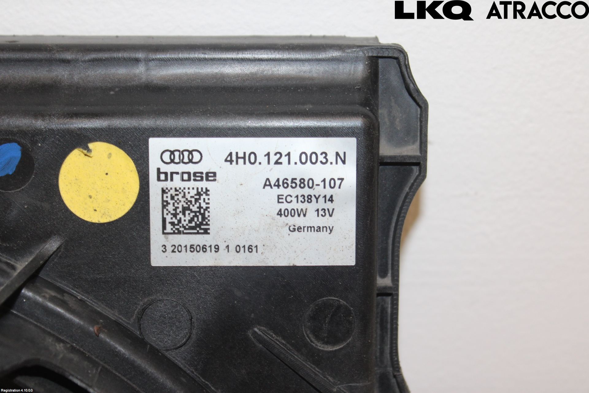 Audi A6/S6 4G 11-18 Kylfläkt El