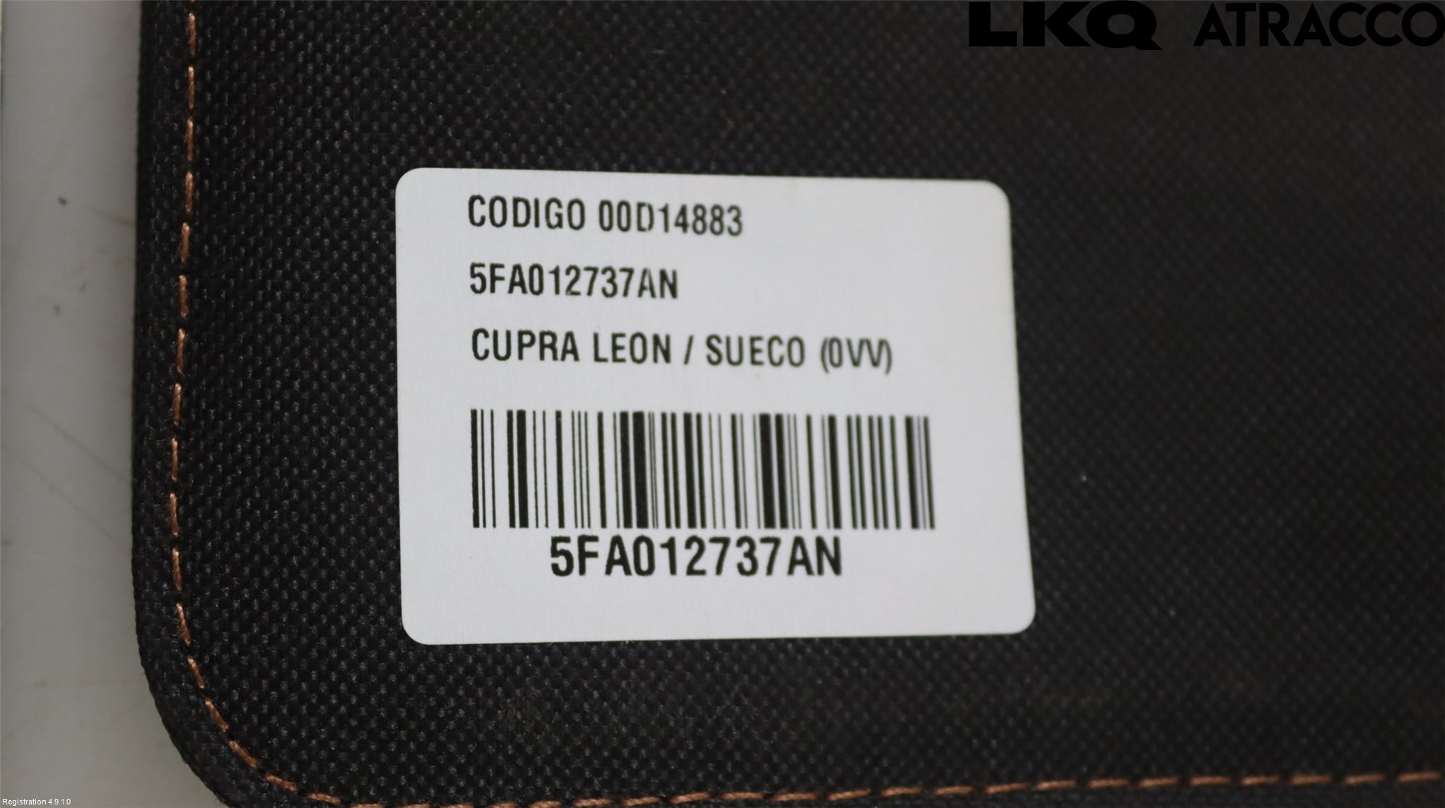 Seat LEON 20- Instruktionsbok