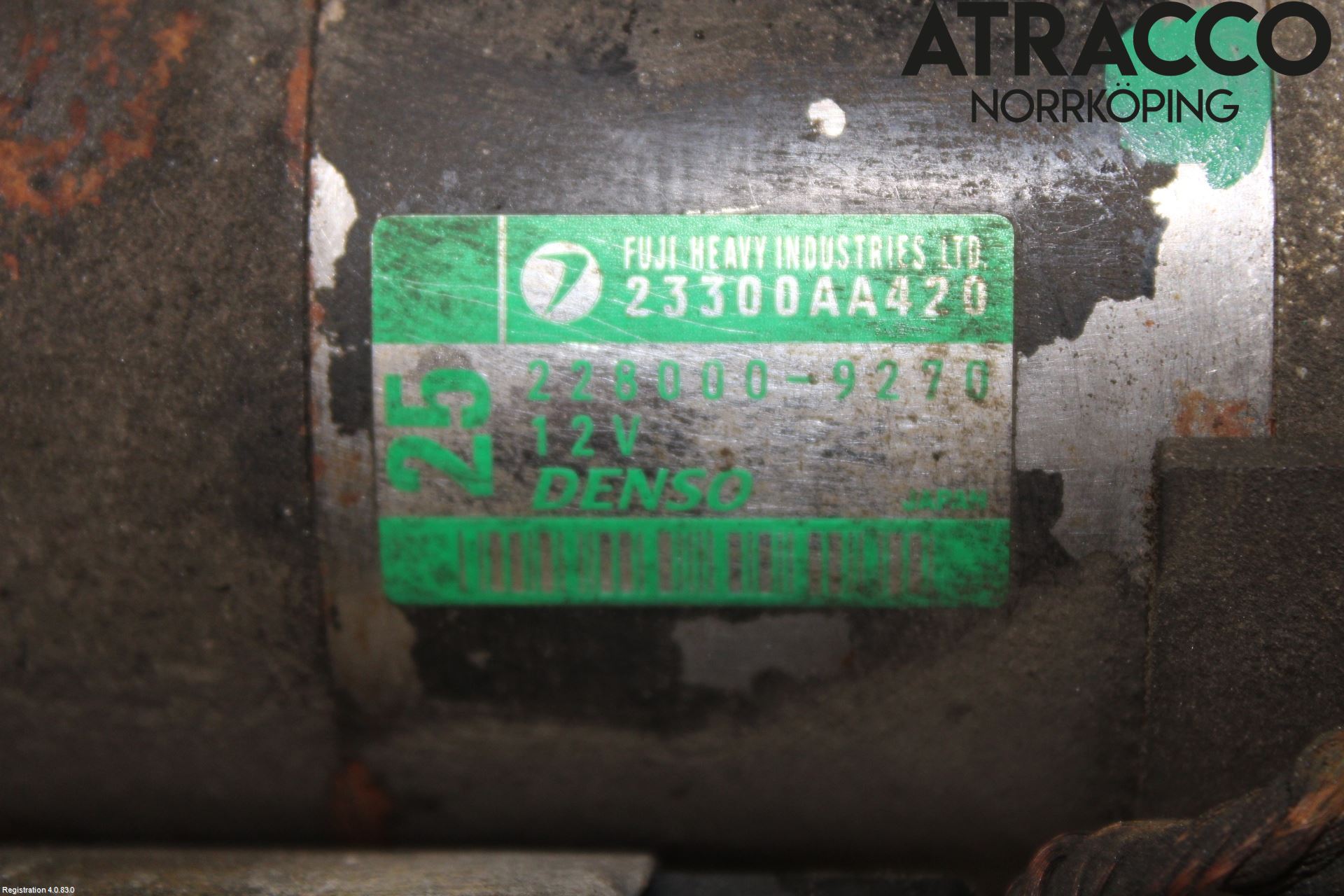 Subaru IMPREZA II  03-05 Startmotor