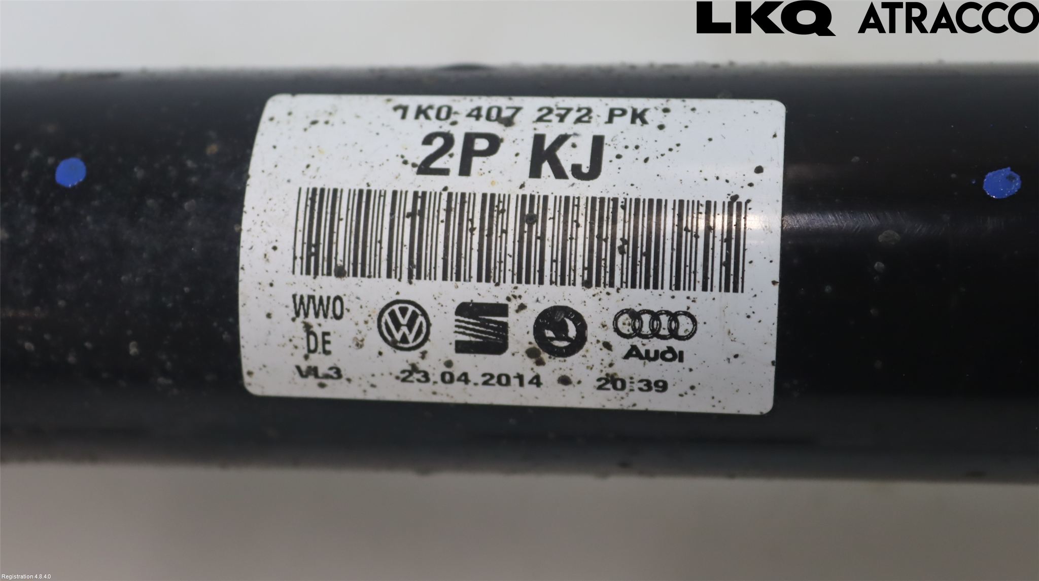 Volkswagen VW PASSAT 11-14 Drivaxel Fram Höger