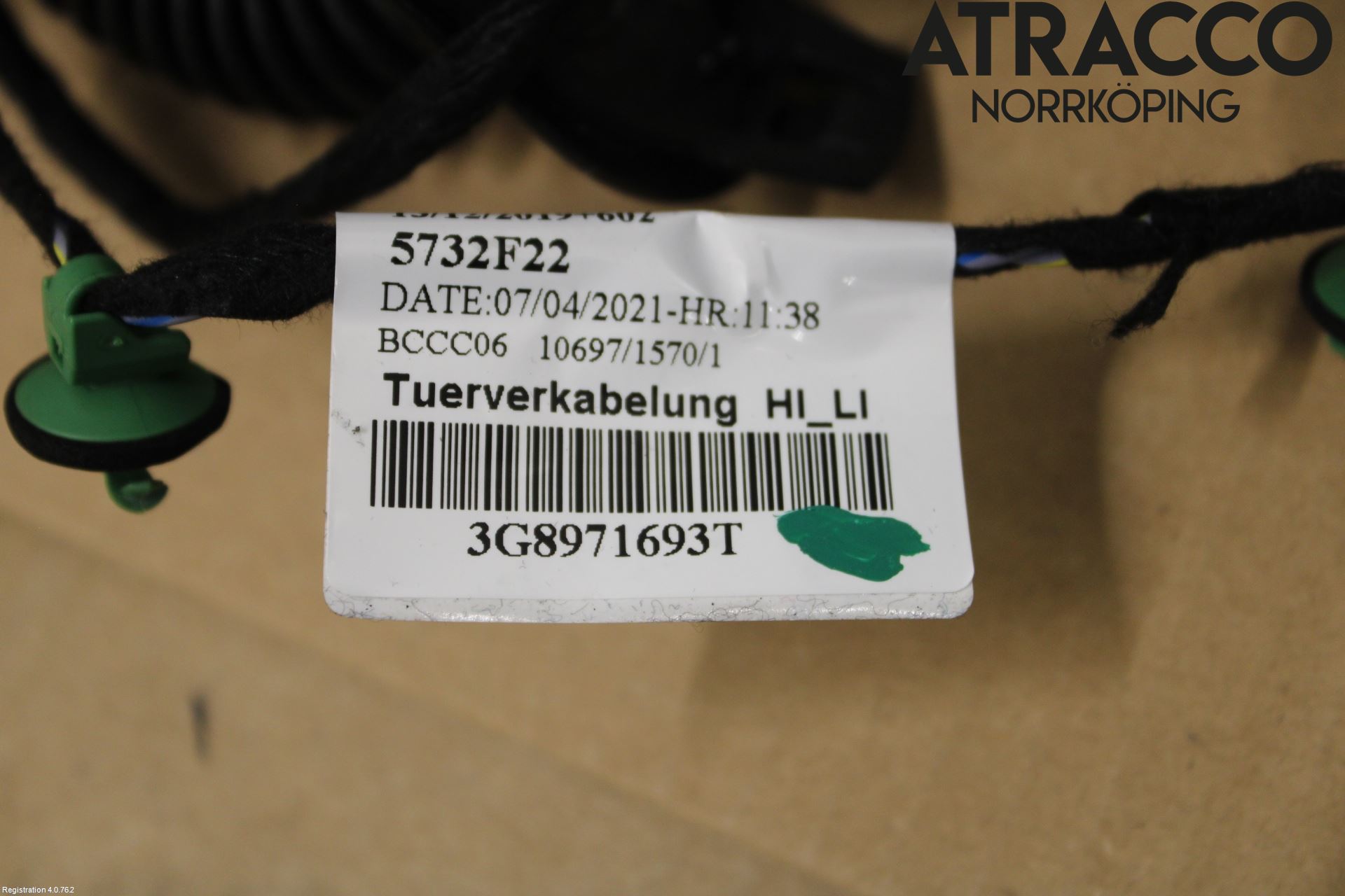 Volkswagen VW ARTEON 17- Kabelhärva