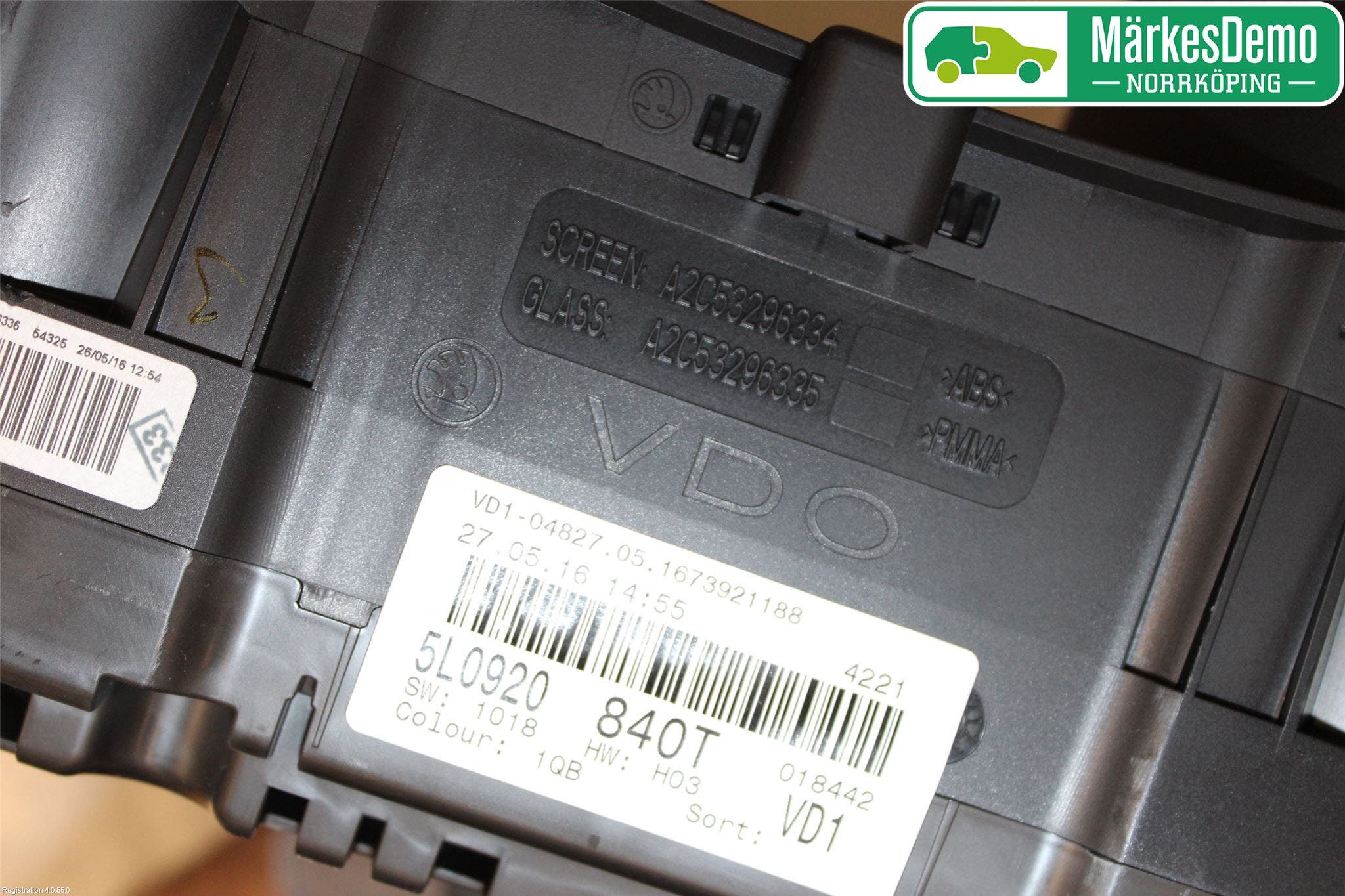 Skoda YETI Instrument Komb