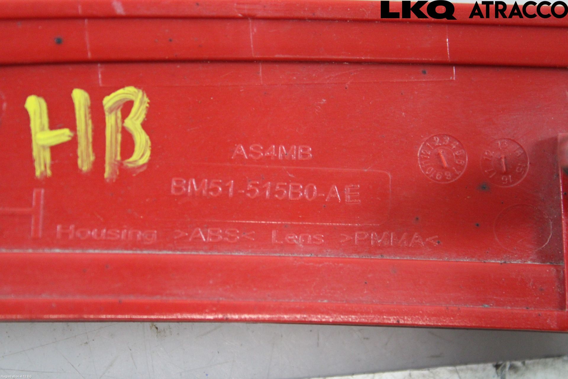 Ford FOCUS 11-14 Dimljus/Reflex Bak