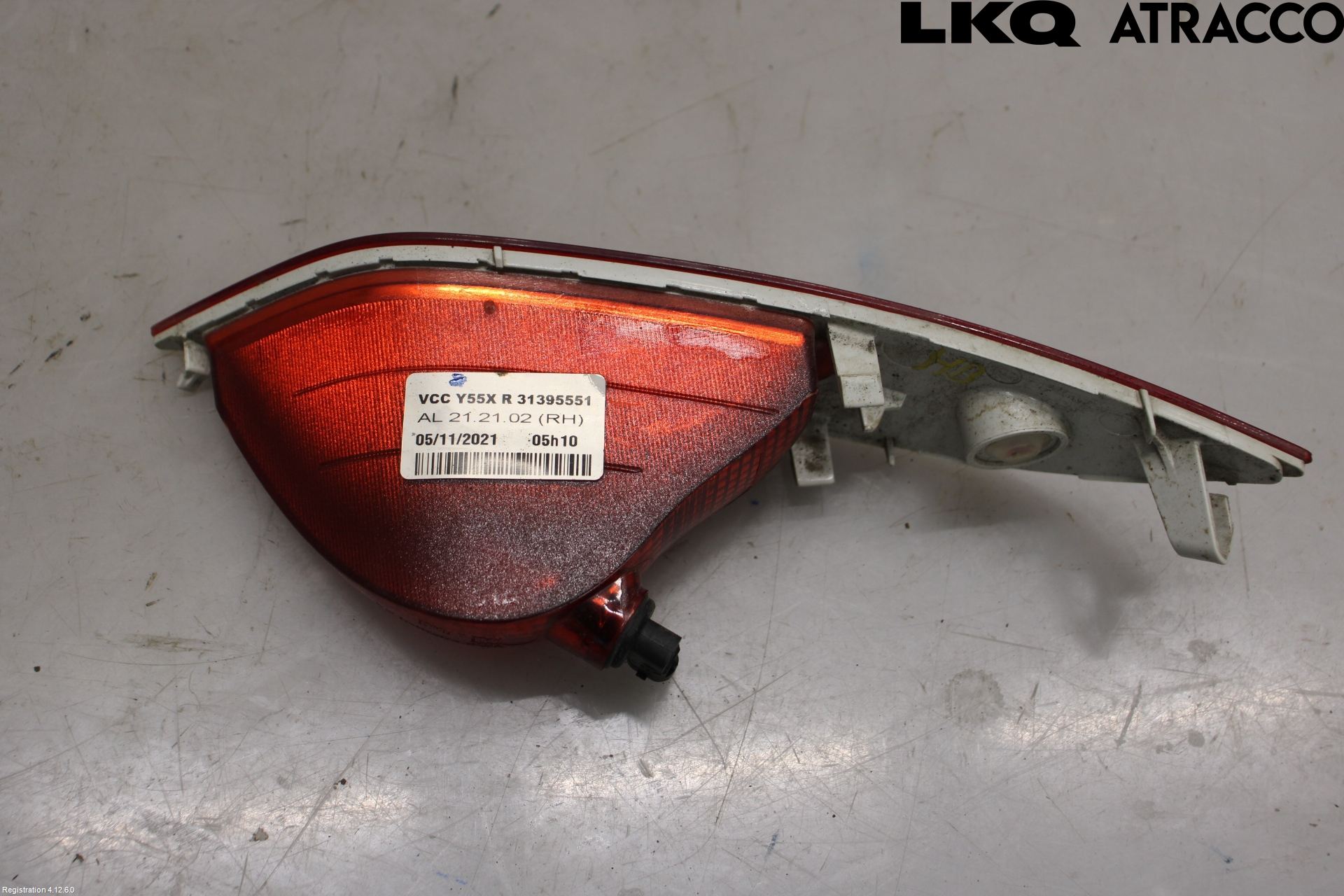 Volvo V40 12-19 Dimljus/Reflex Bak