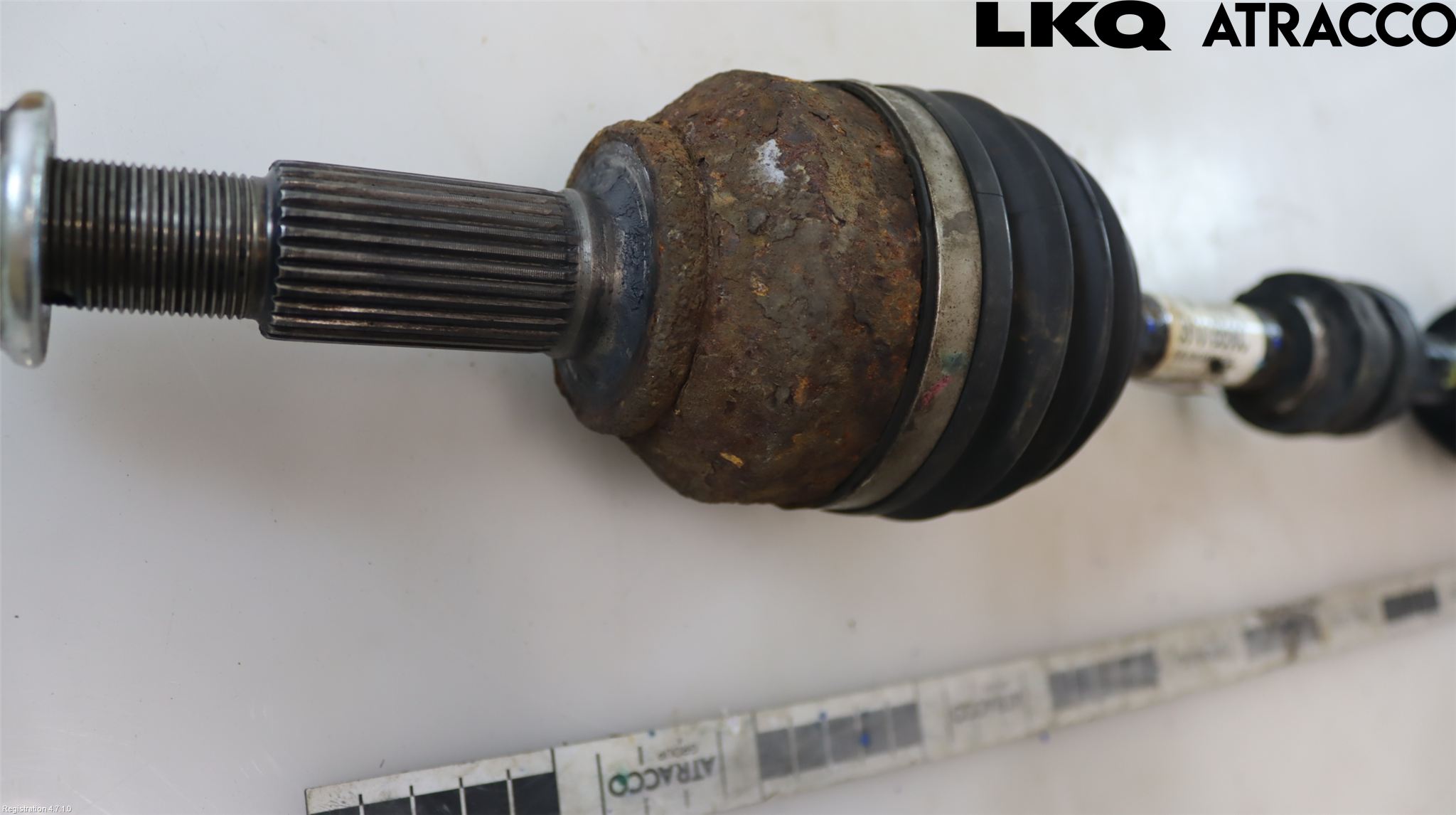 Nissan QASHQAI 10-14 Drivaxel Fram Vänster