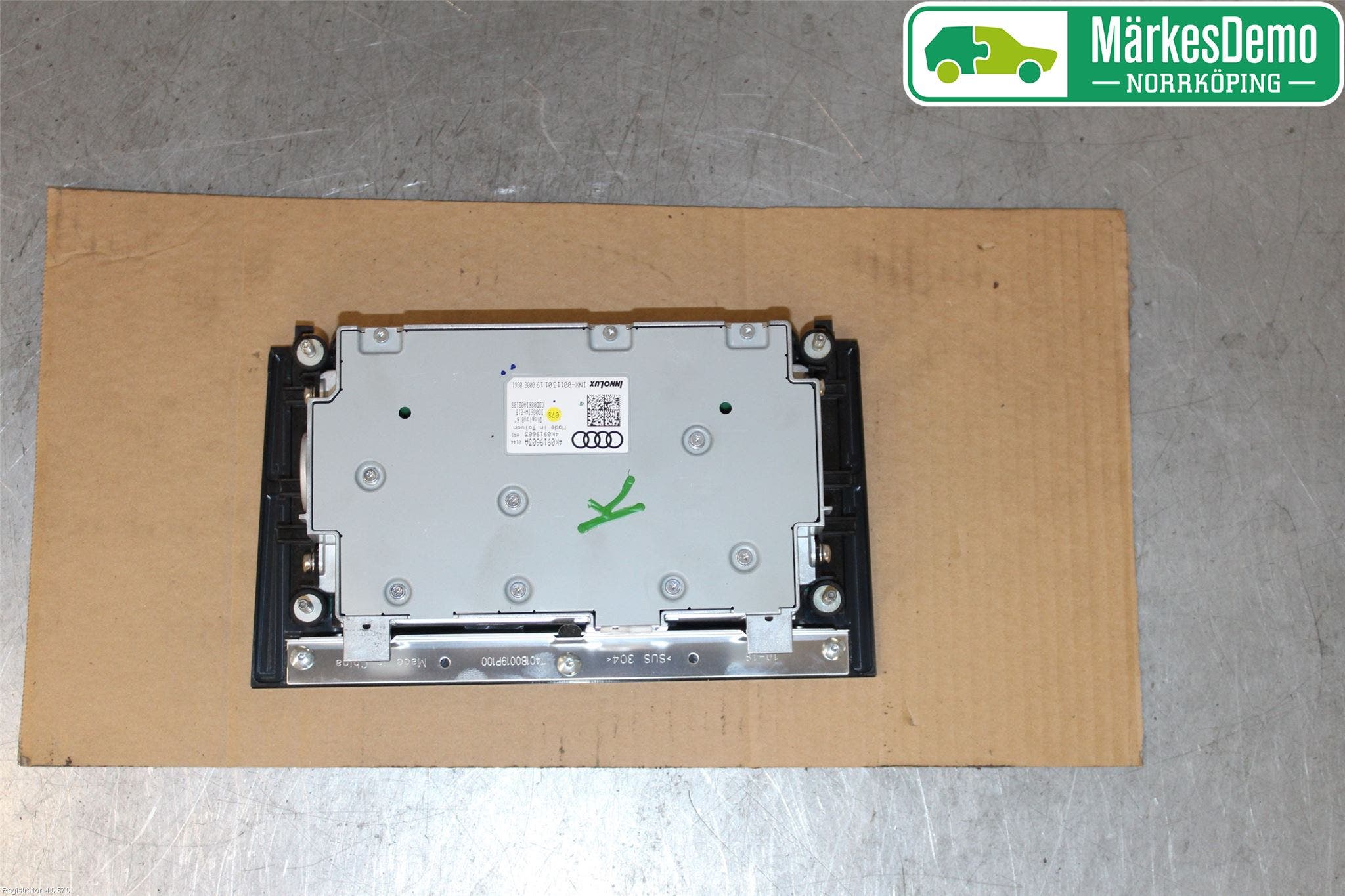 Audi A6 F2/C8 19- Kontrolldisplay