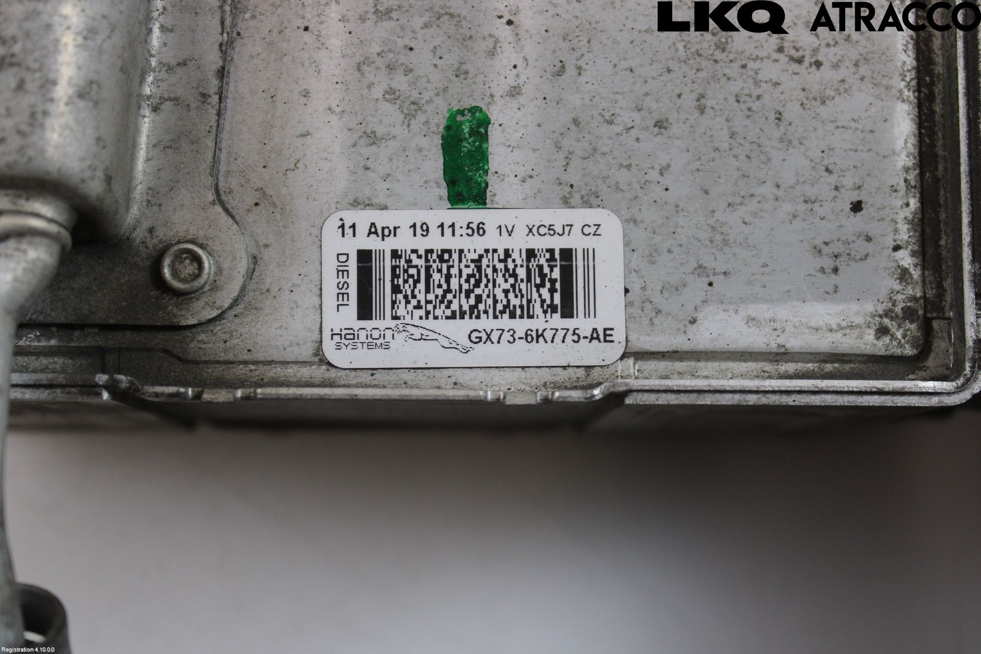 Jaguar F-PACE Laddluft-Intercooler Kyl