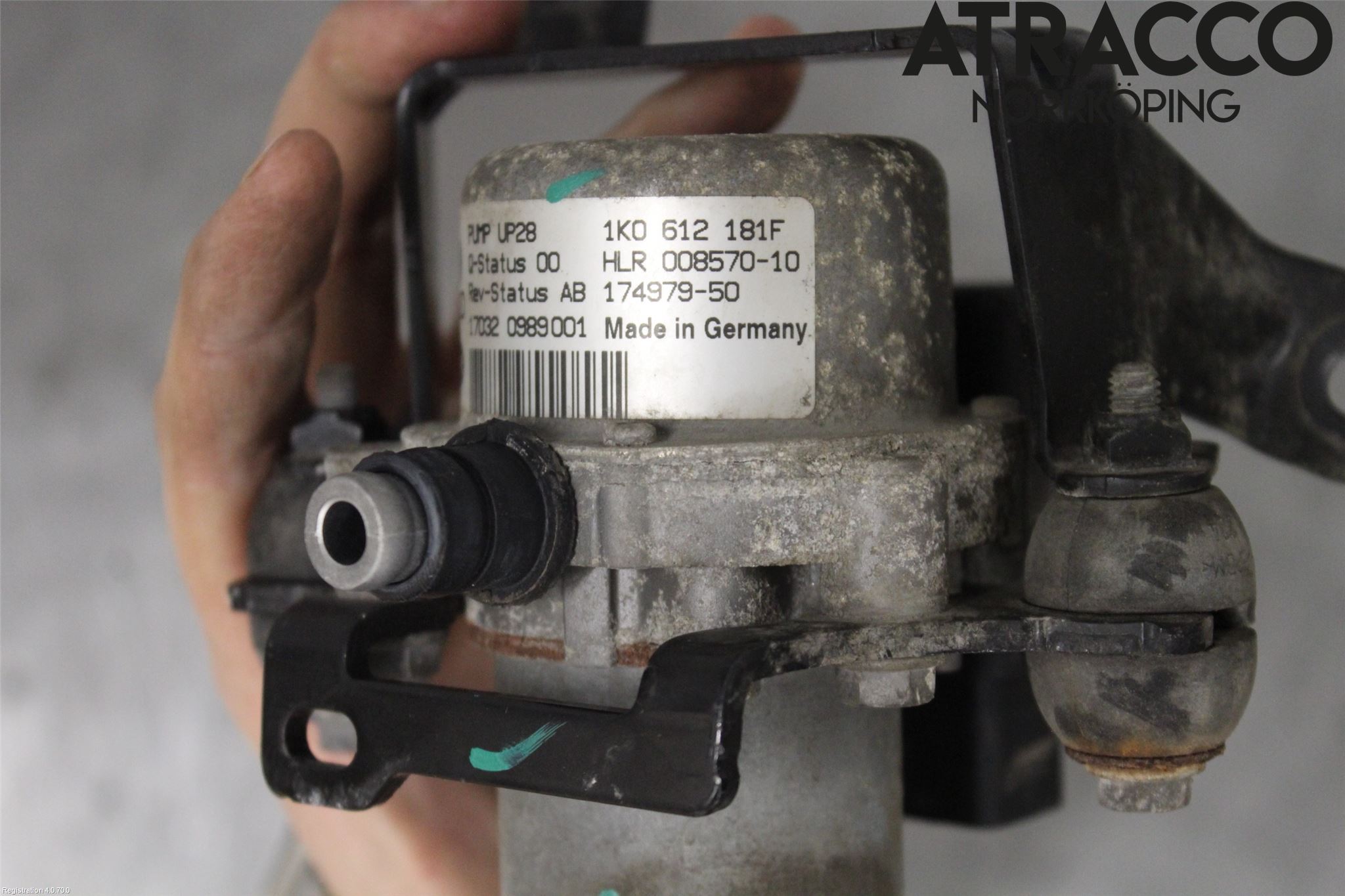 Volkswagen VW GOLF / E-GOLF VII 13-20 Vakuumpump