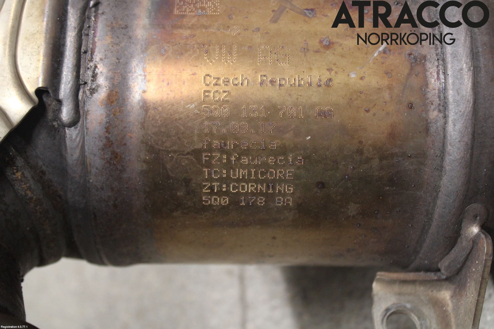 Volkswagen VW GOLF / E-GOLF VII 13-20 Katalysator