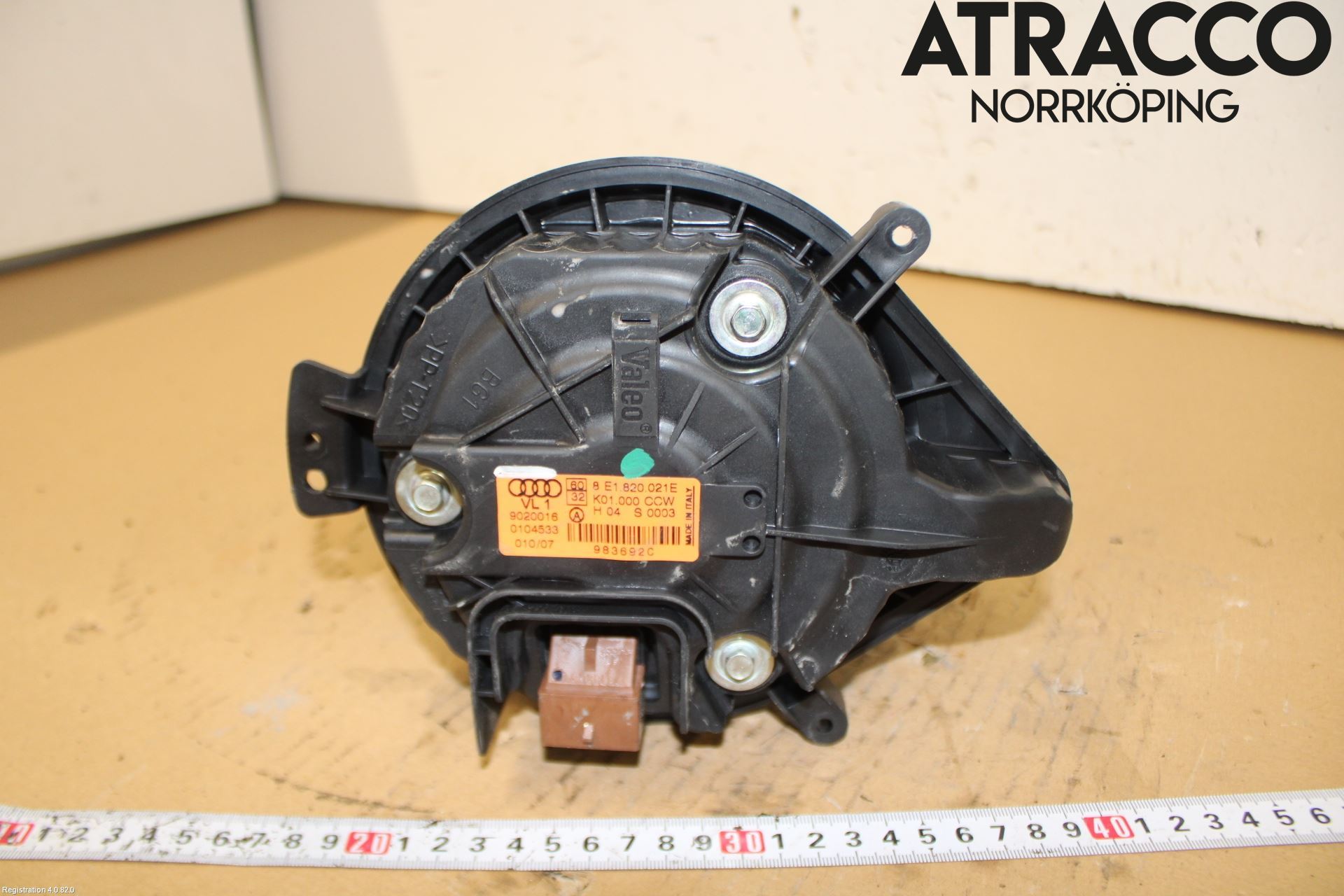 Audi A4/S4 05-07 Värmefläkt