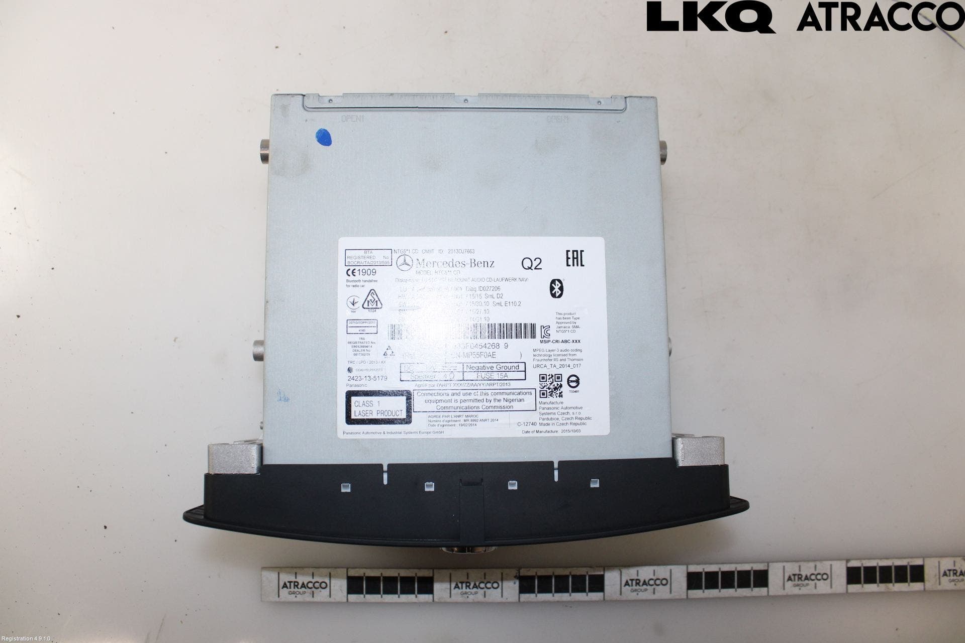 Mercedes-Benz MB CLA-KLASS (C117/X117) 13-19 Cd Radio - Multimediapanel