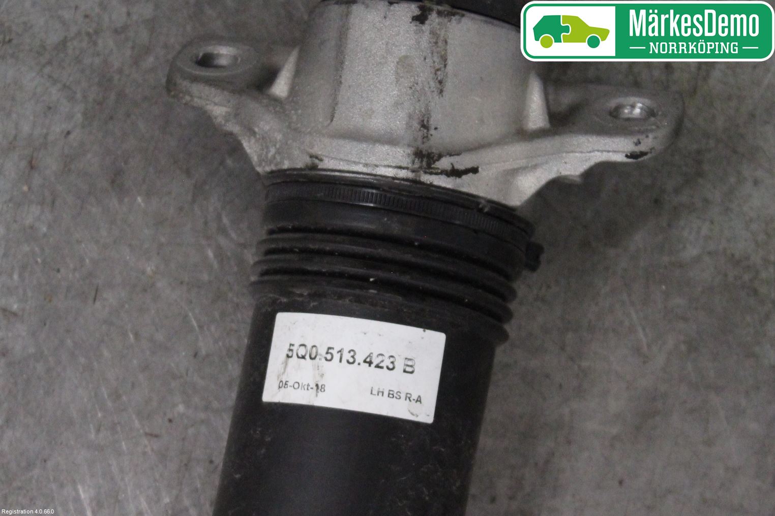 Volkswagen VW GOLF / E-GOLF VII 13-20 Stötdämpare Bak