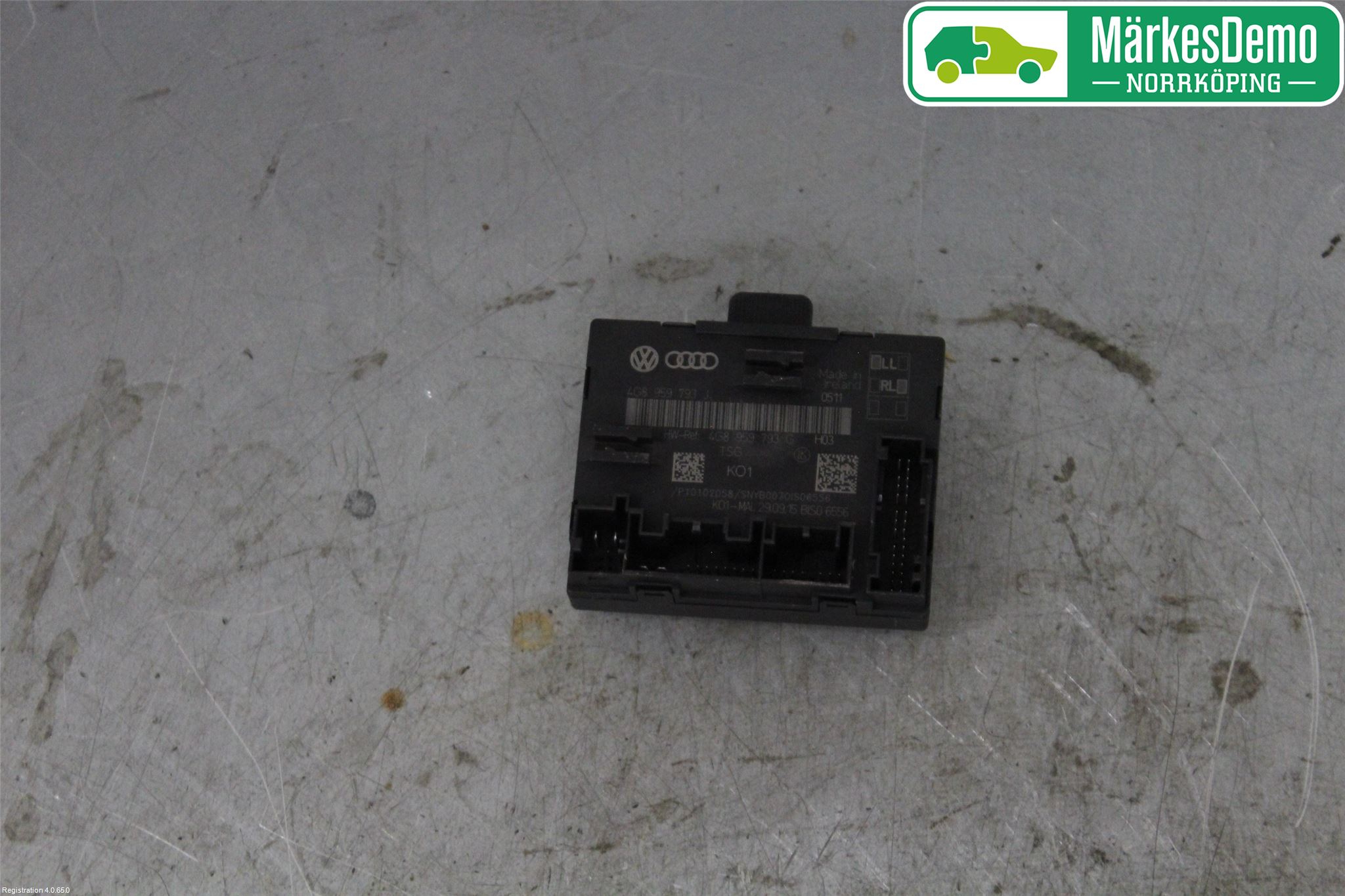 Audi A7/S7 4G 11-17 Styrenhet Dörr