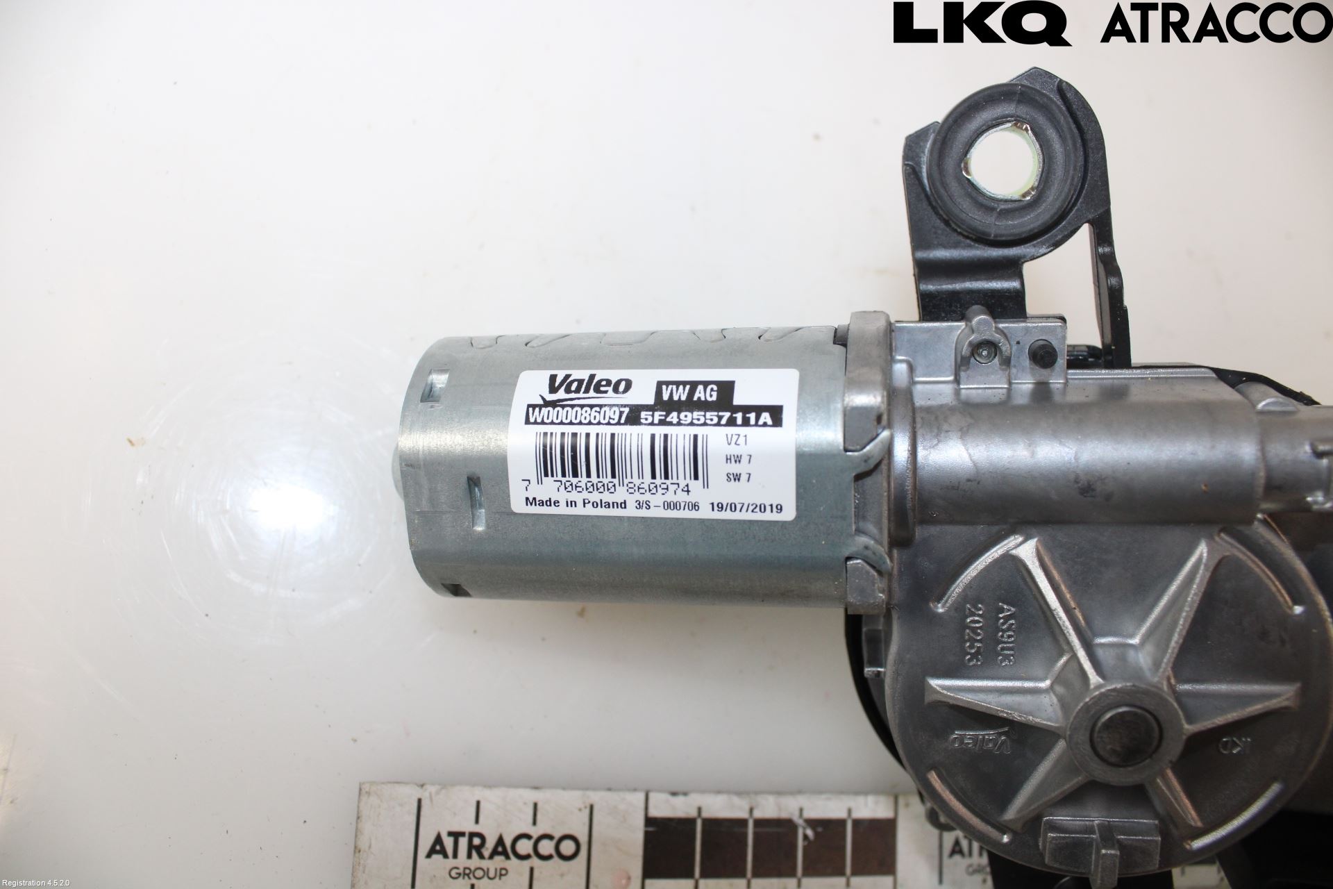 Skoda FABIA 15-21 Torkarmotor Baklucka