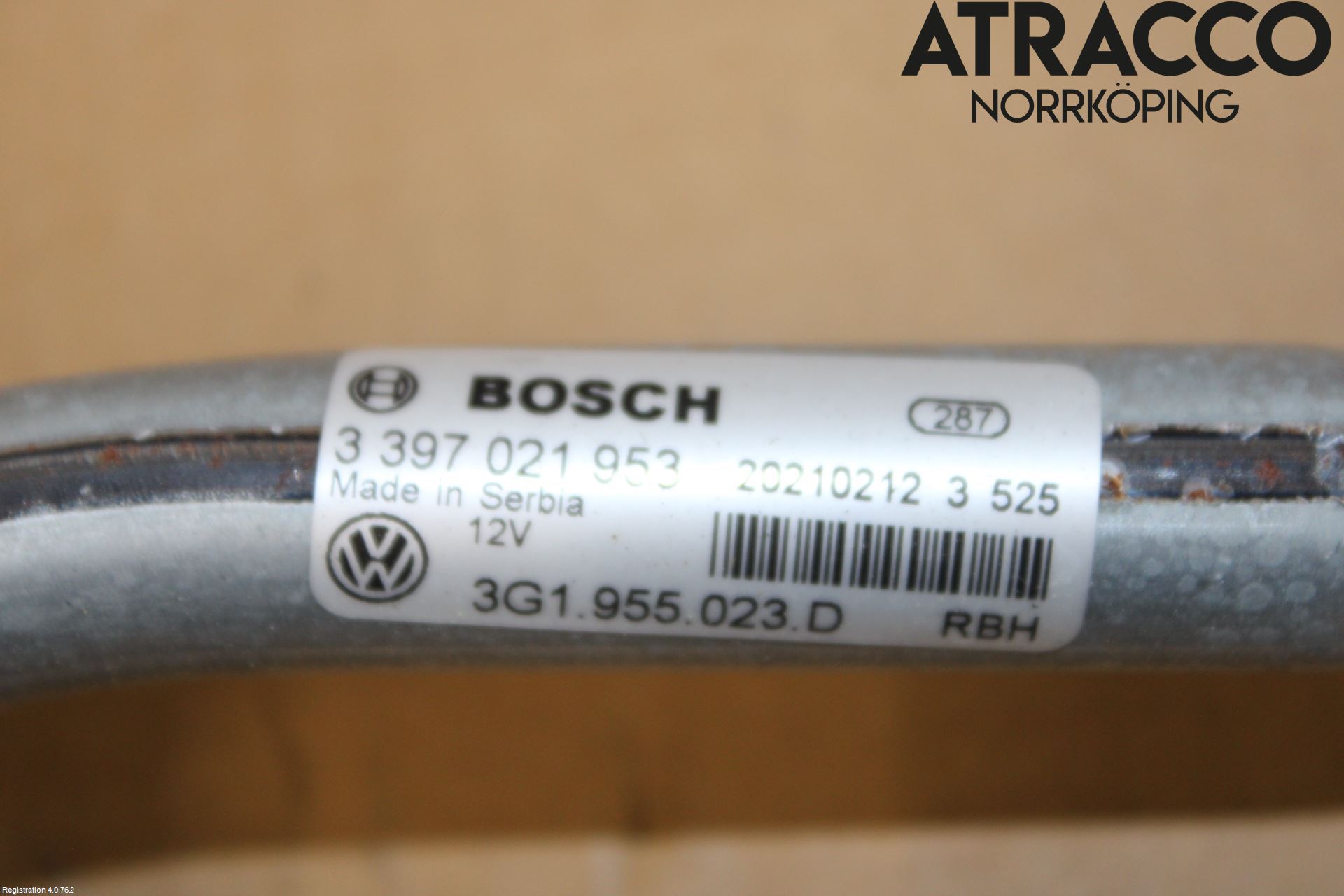 Volkswagen VW PASSAT 20-24 Torkarmekanism Vindruta