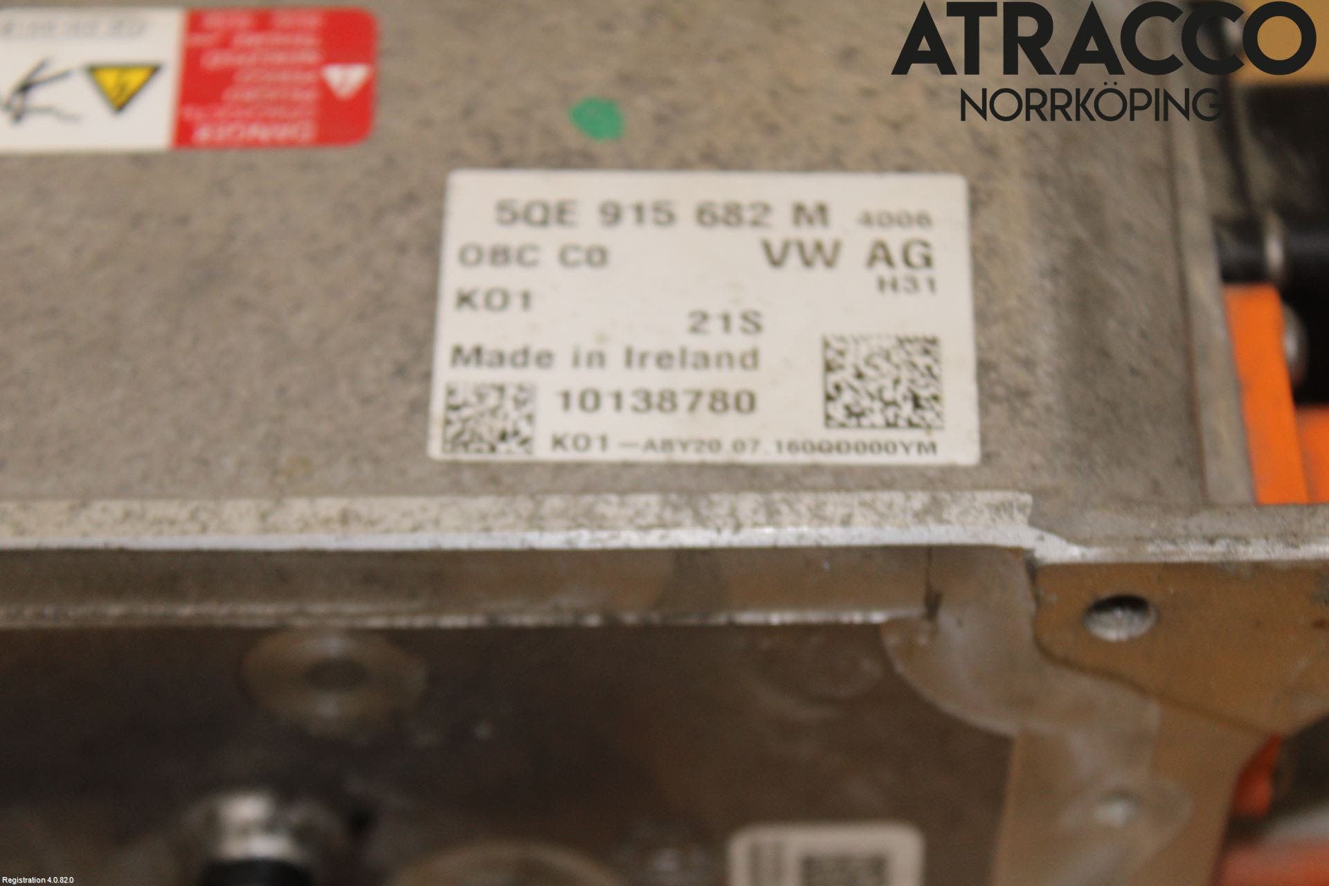 Volkswagen VW PASSAT 15-19 Batteriladdare Högspänning